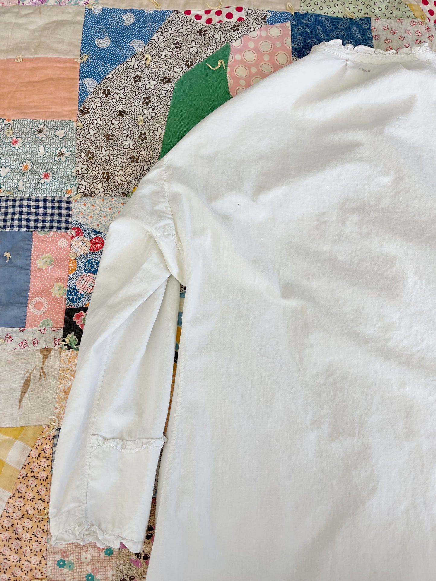 Antique 1930s Cotton Night Dress