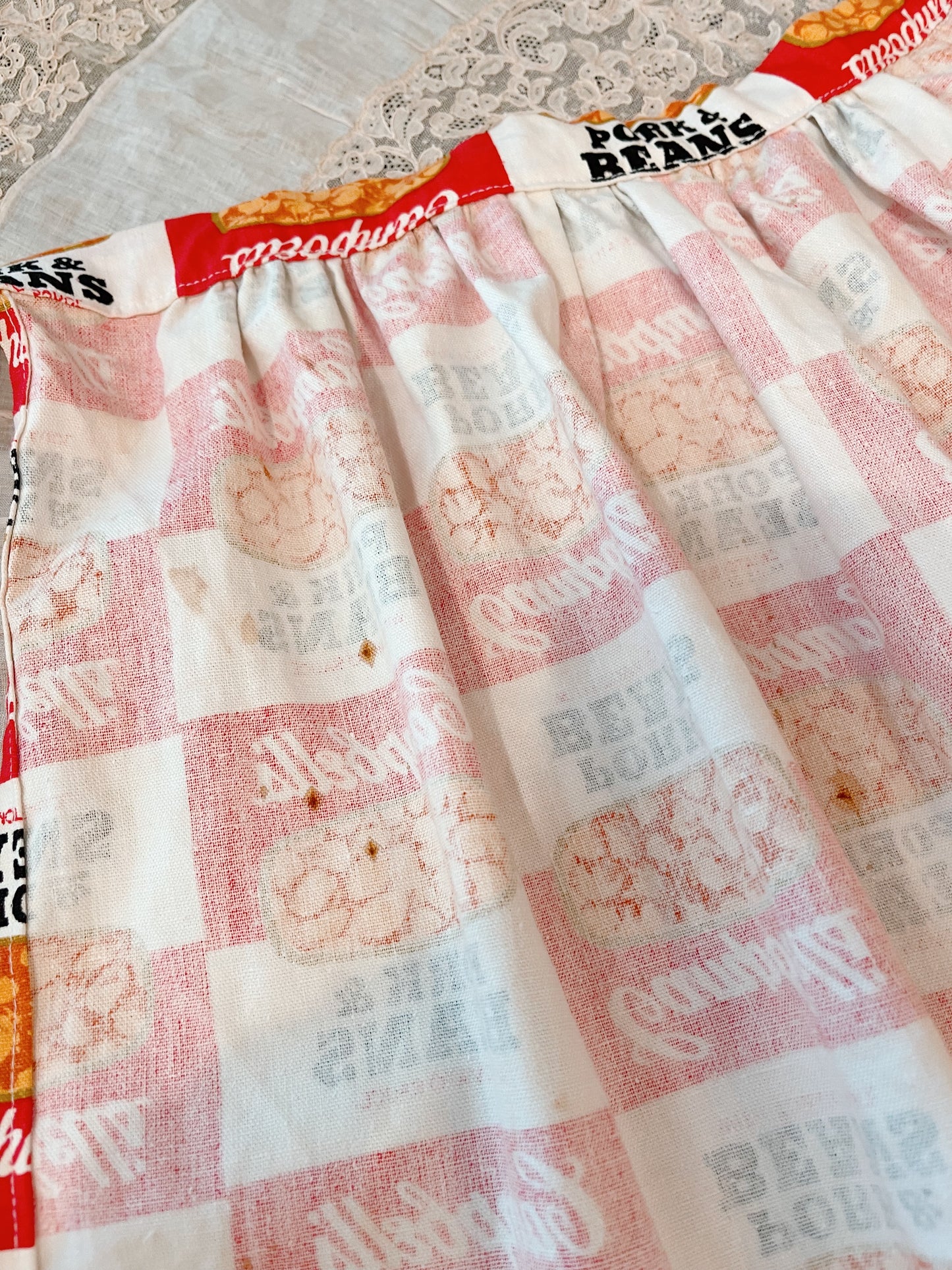 Vintage Campbell Cotton Apron