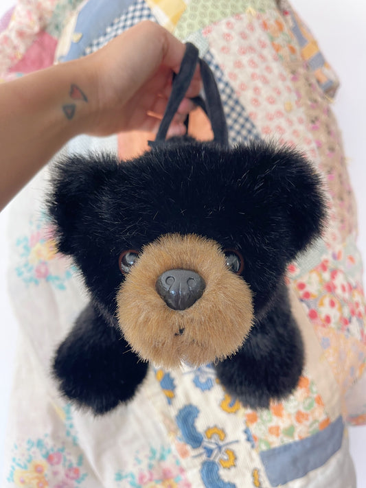 Bear Plush Hand Purse