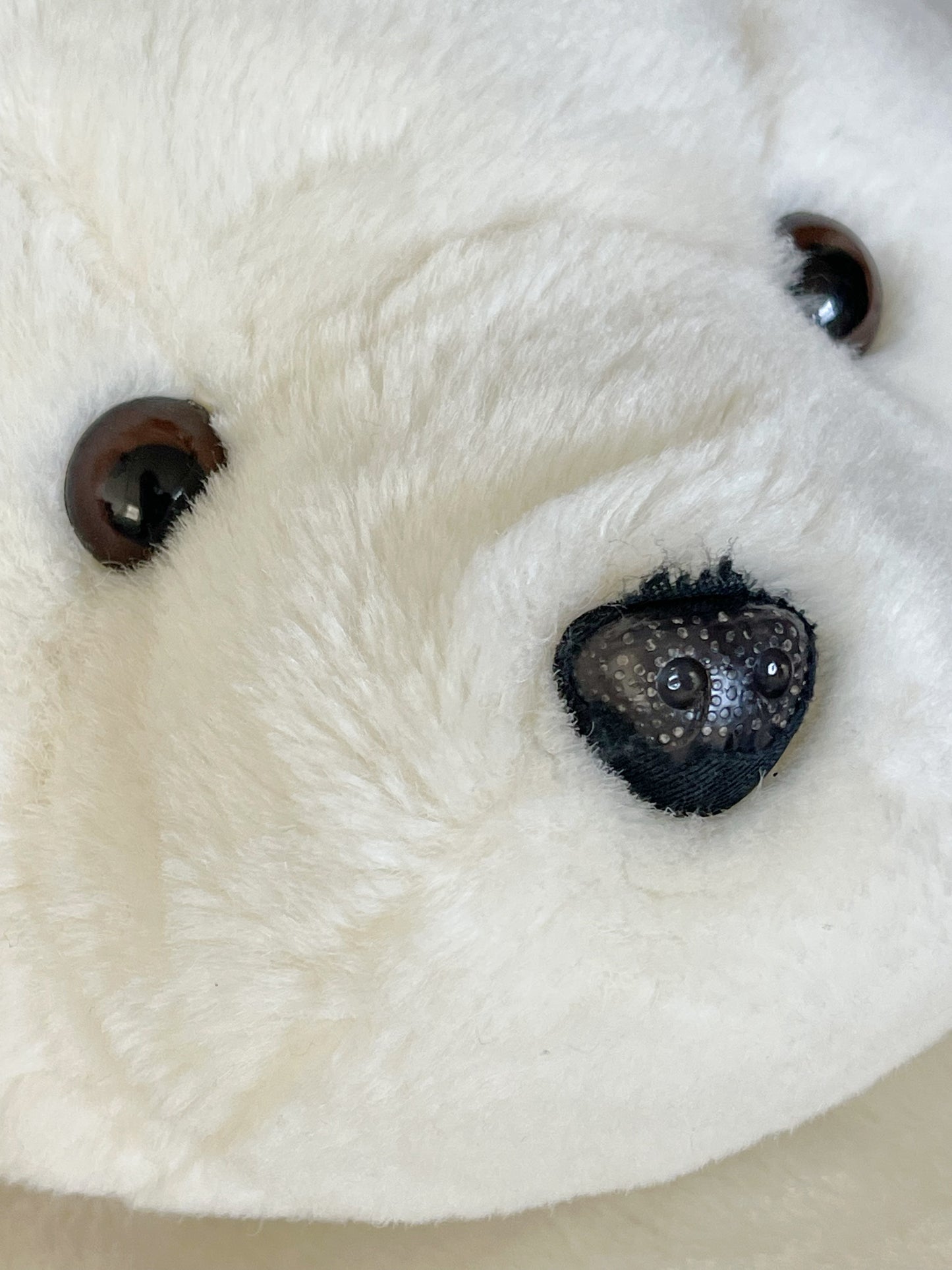 1986s DAYTON White Bear Plush Backpack