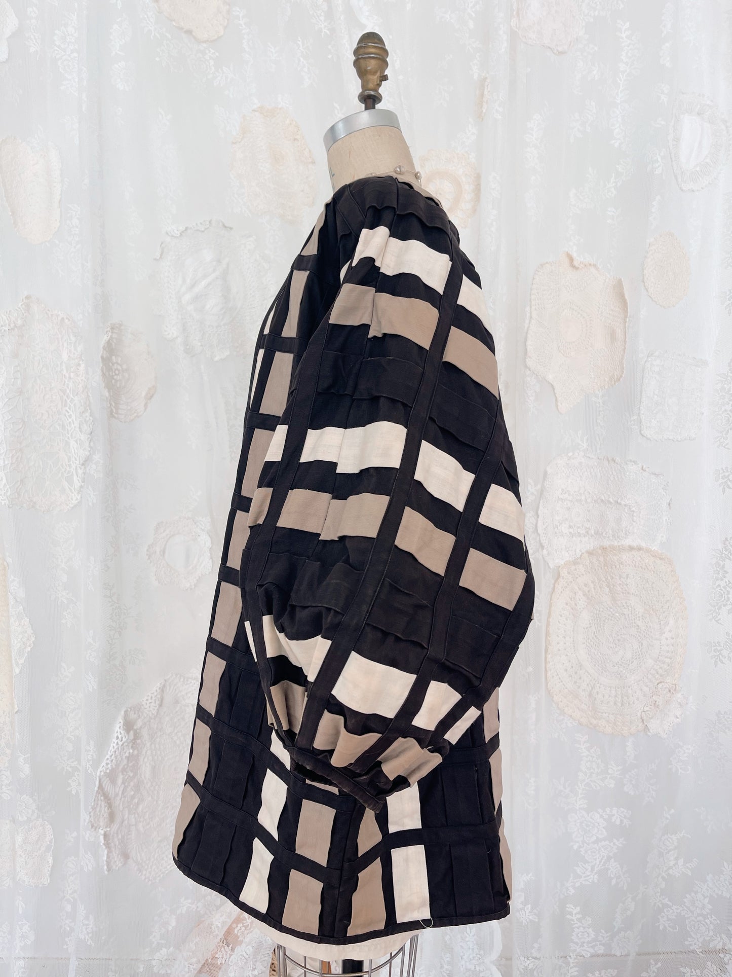 1990s Color Block Cotton Jacket