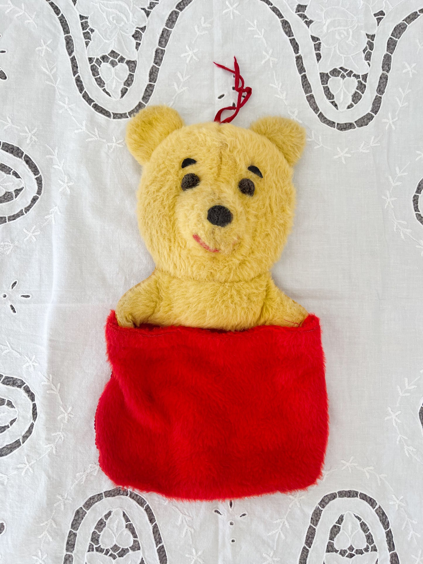 Vintage Pooh Hanging Plush.