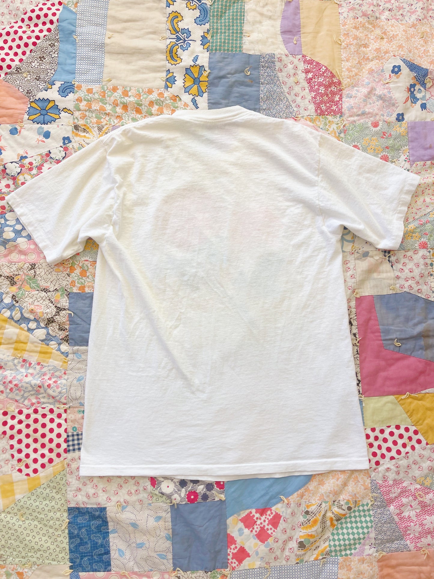 Vintage California Rose Tee White