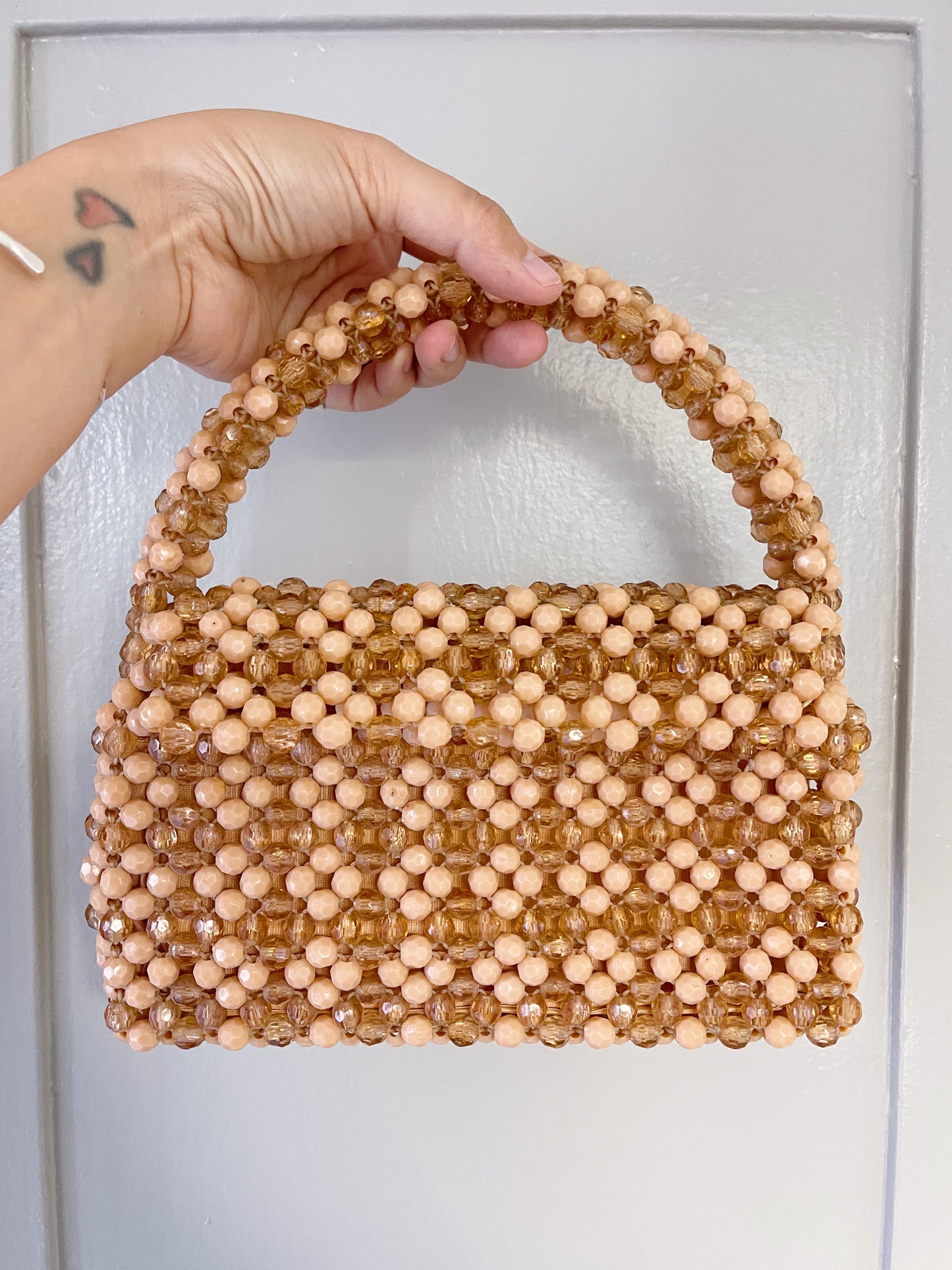 1960s Vintage Beaded Handbag