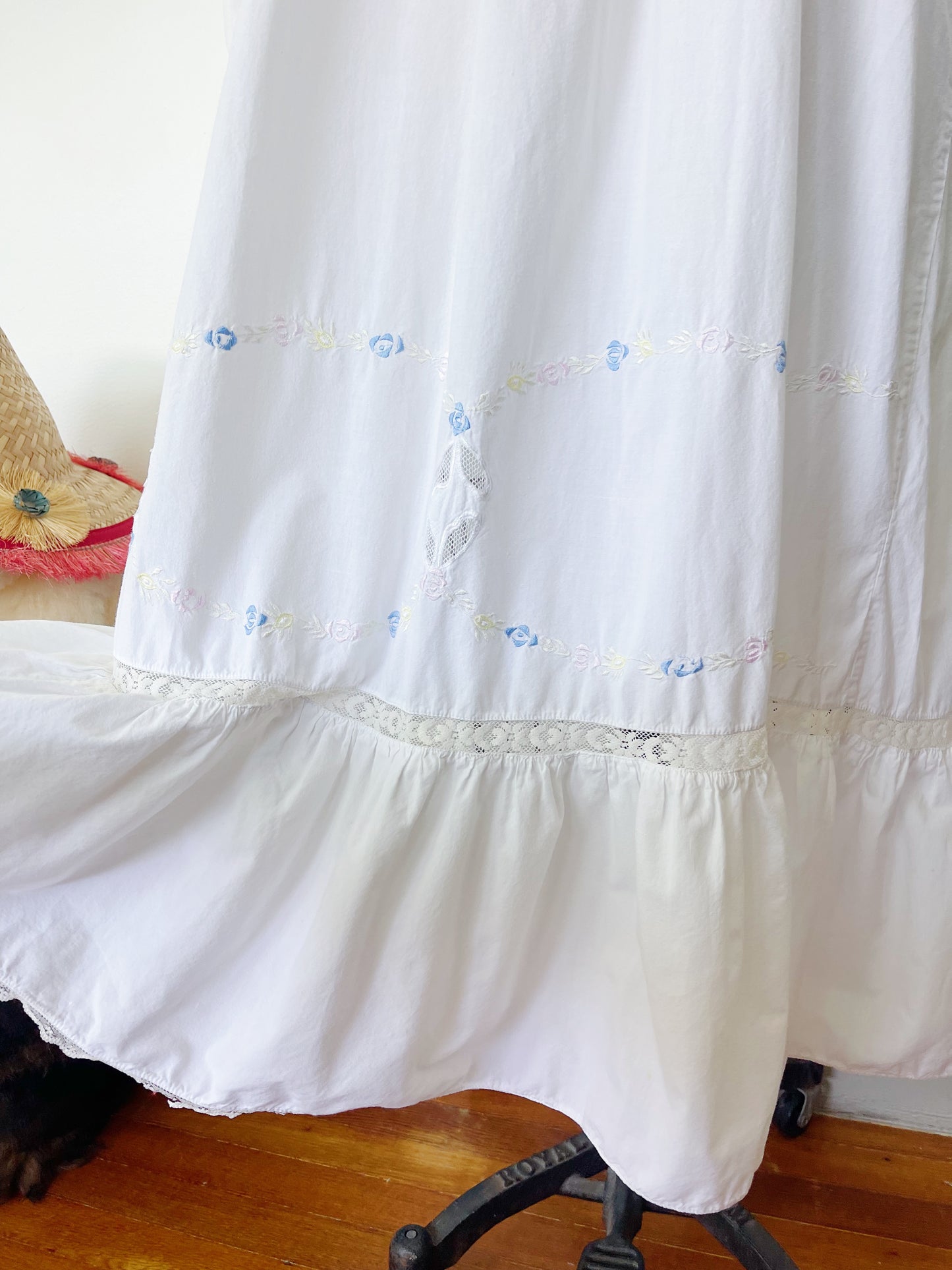 Vintage Cotton Maxi Dress