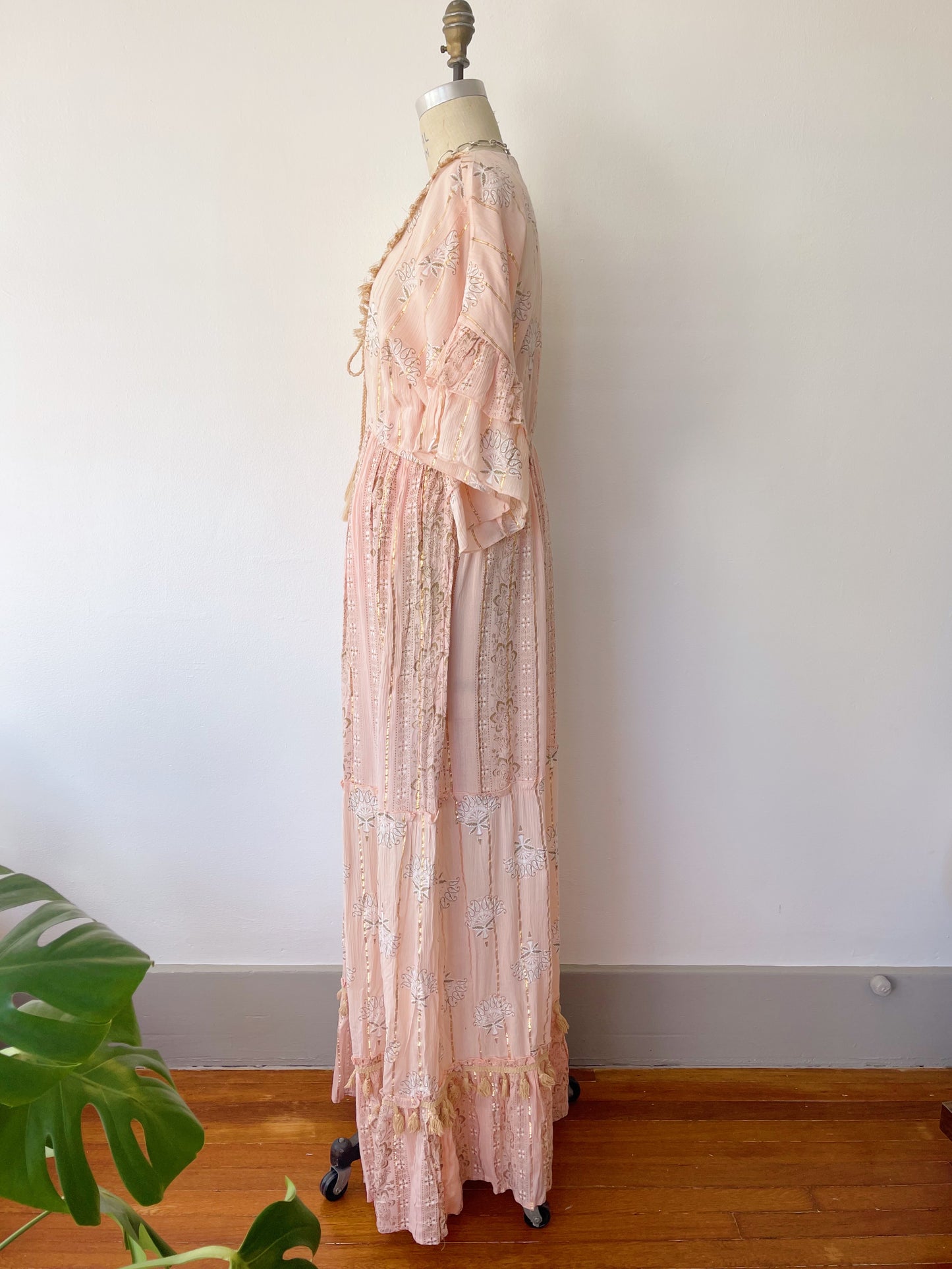 Baby Pink Vacances Long Dress