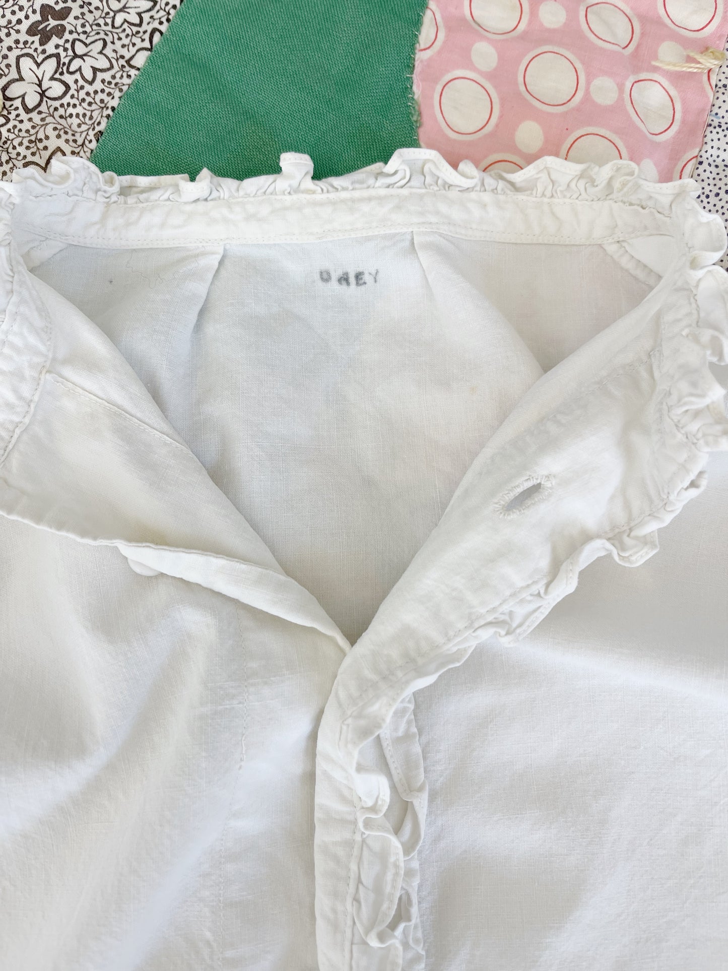 Antique 1930s Cotton Night Dress