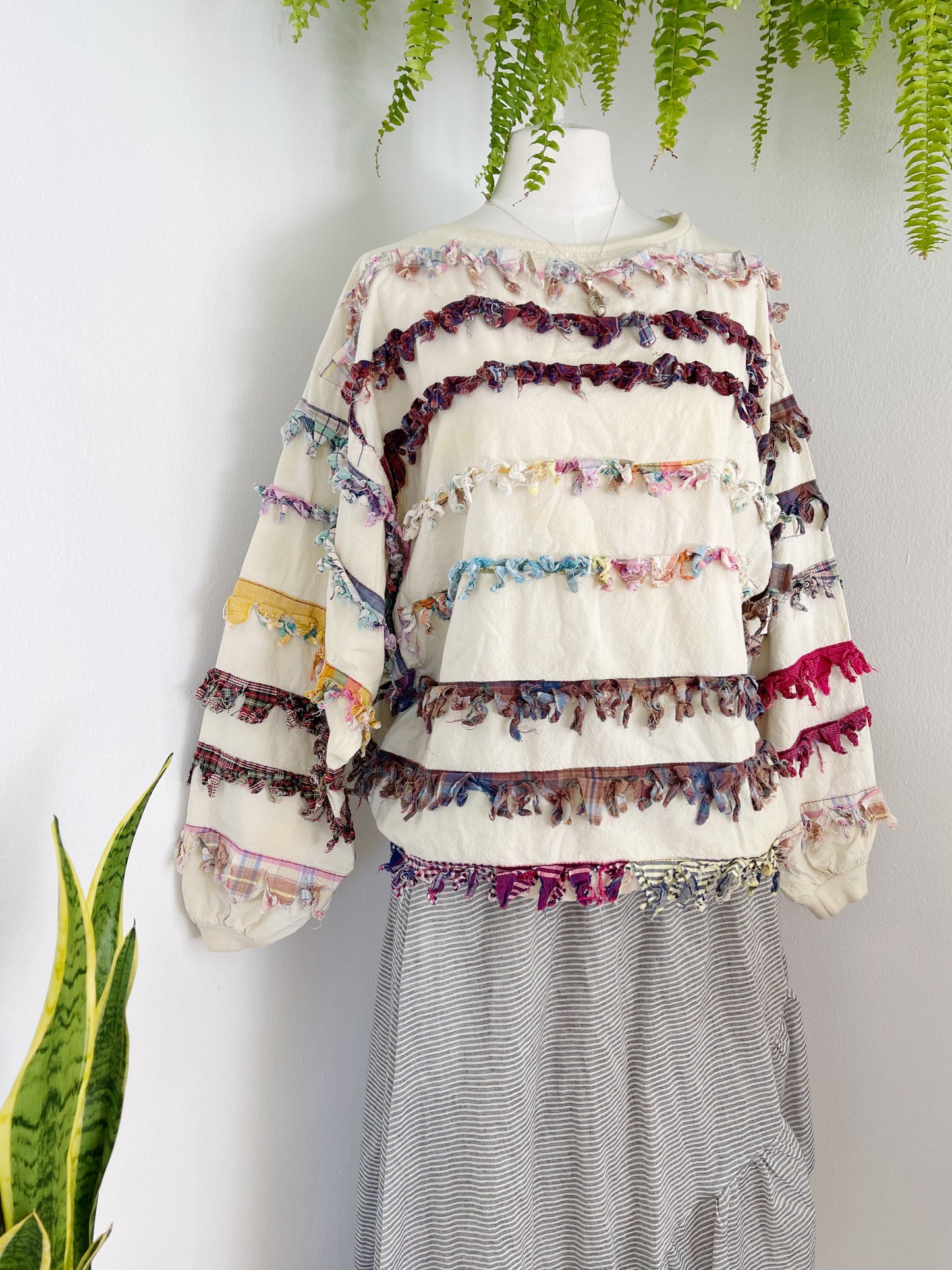 Vintage Paula Sweet Shaggy Sweater.