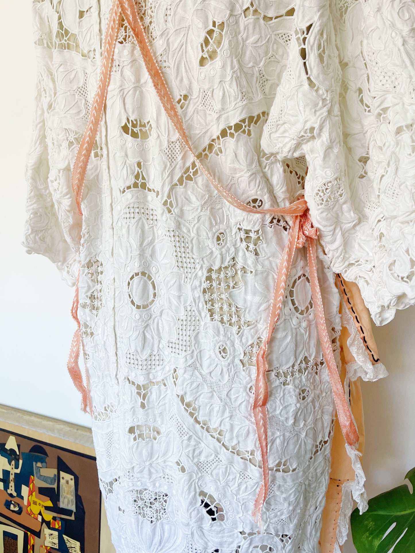 Vintage Embroidered Apron