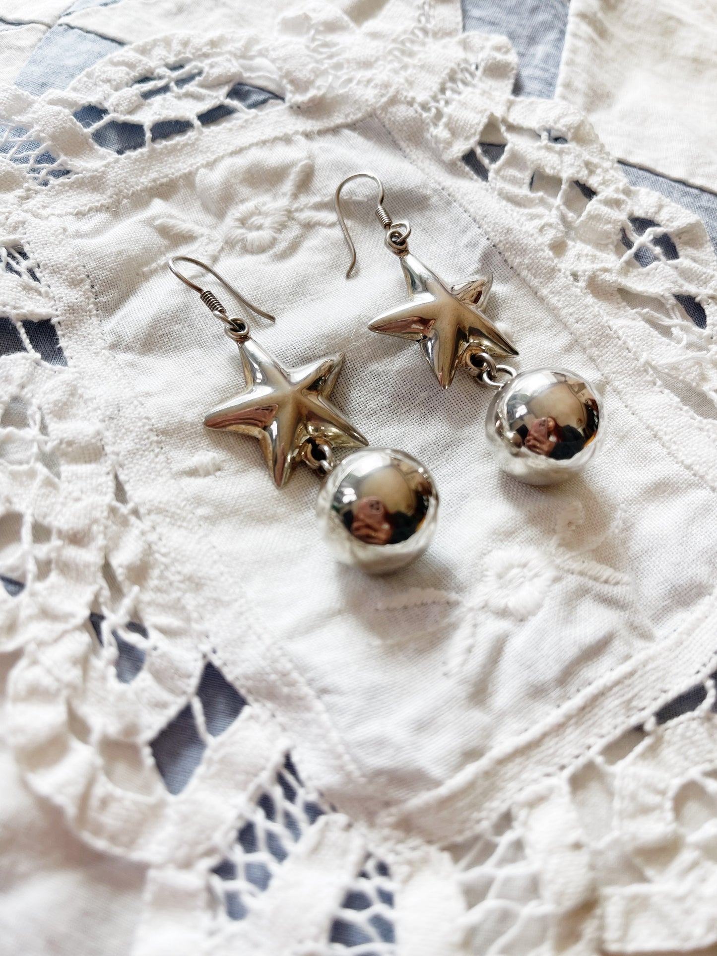 Vintage Star and Ball Pierce