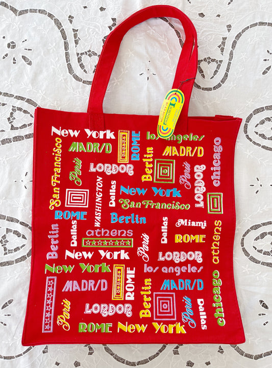 Vintage 1970’s City Tote Bag.