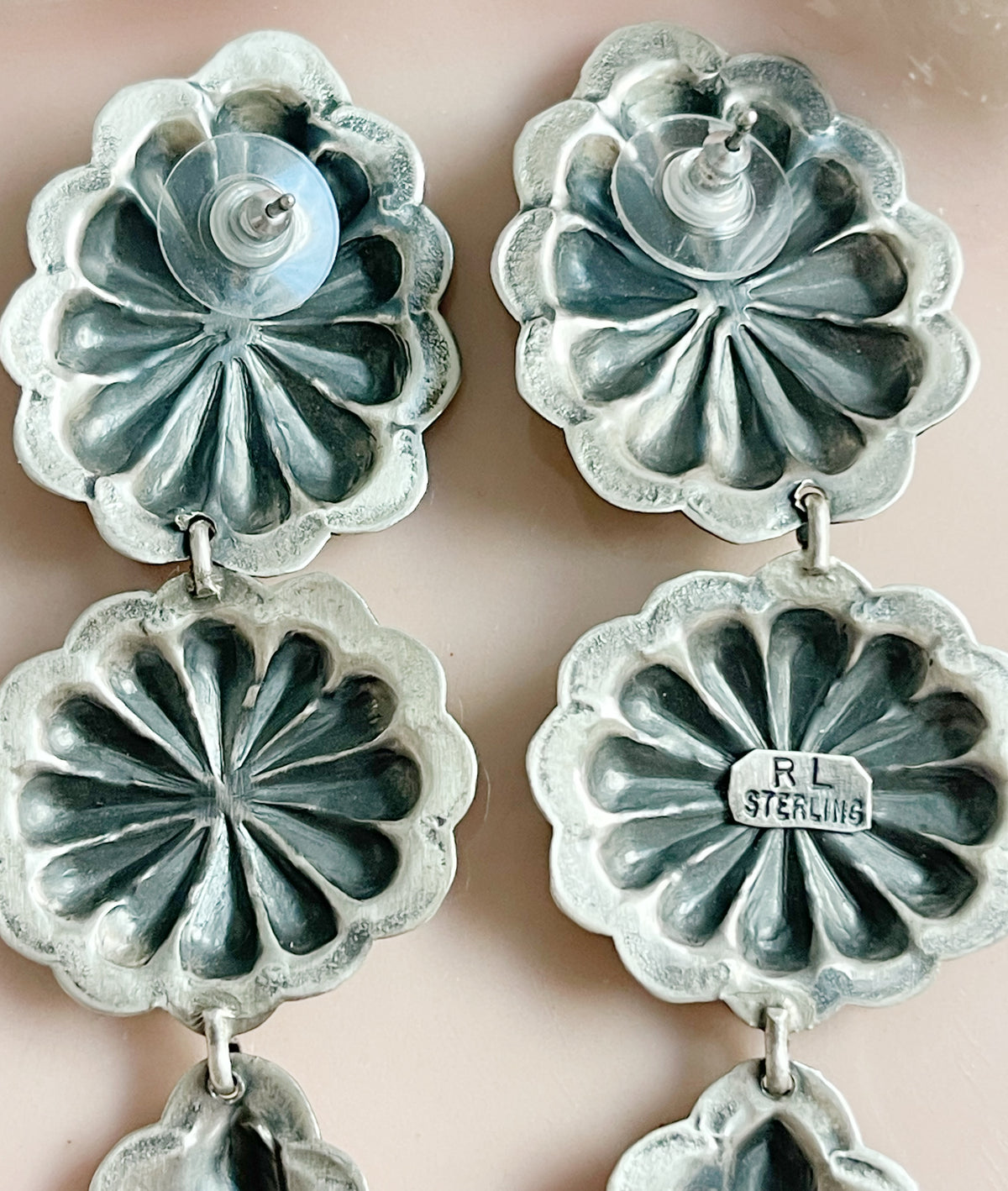 Navajo Long Style Concho Pierce