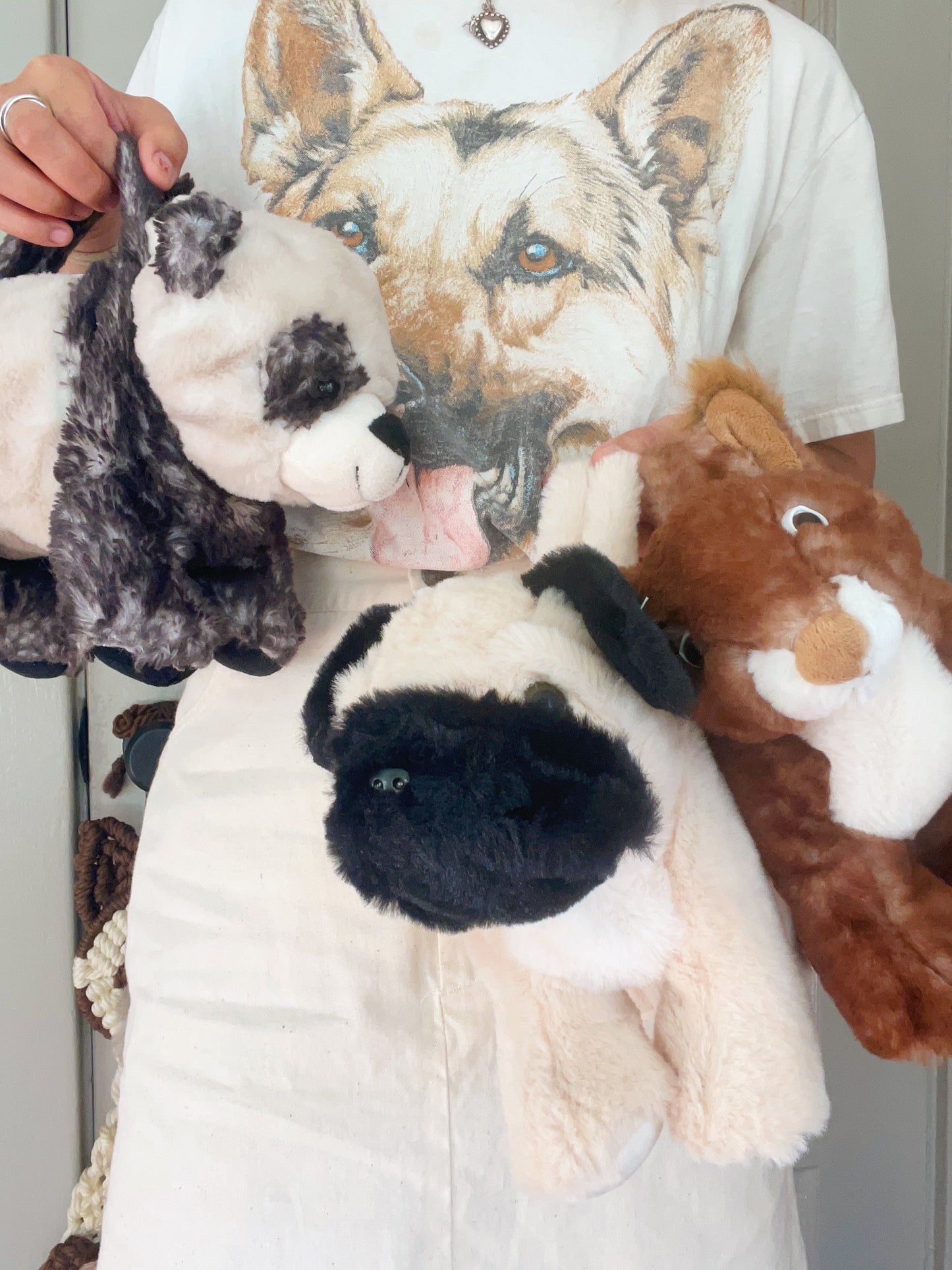 Panda Plush Hand Bag