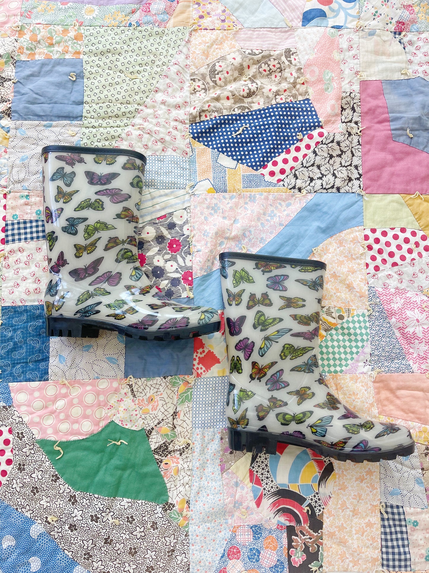 Butterfly Rain Boots