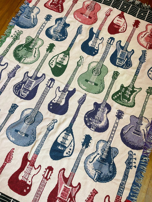 Guitar Guitar Guitars Blanket!