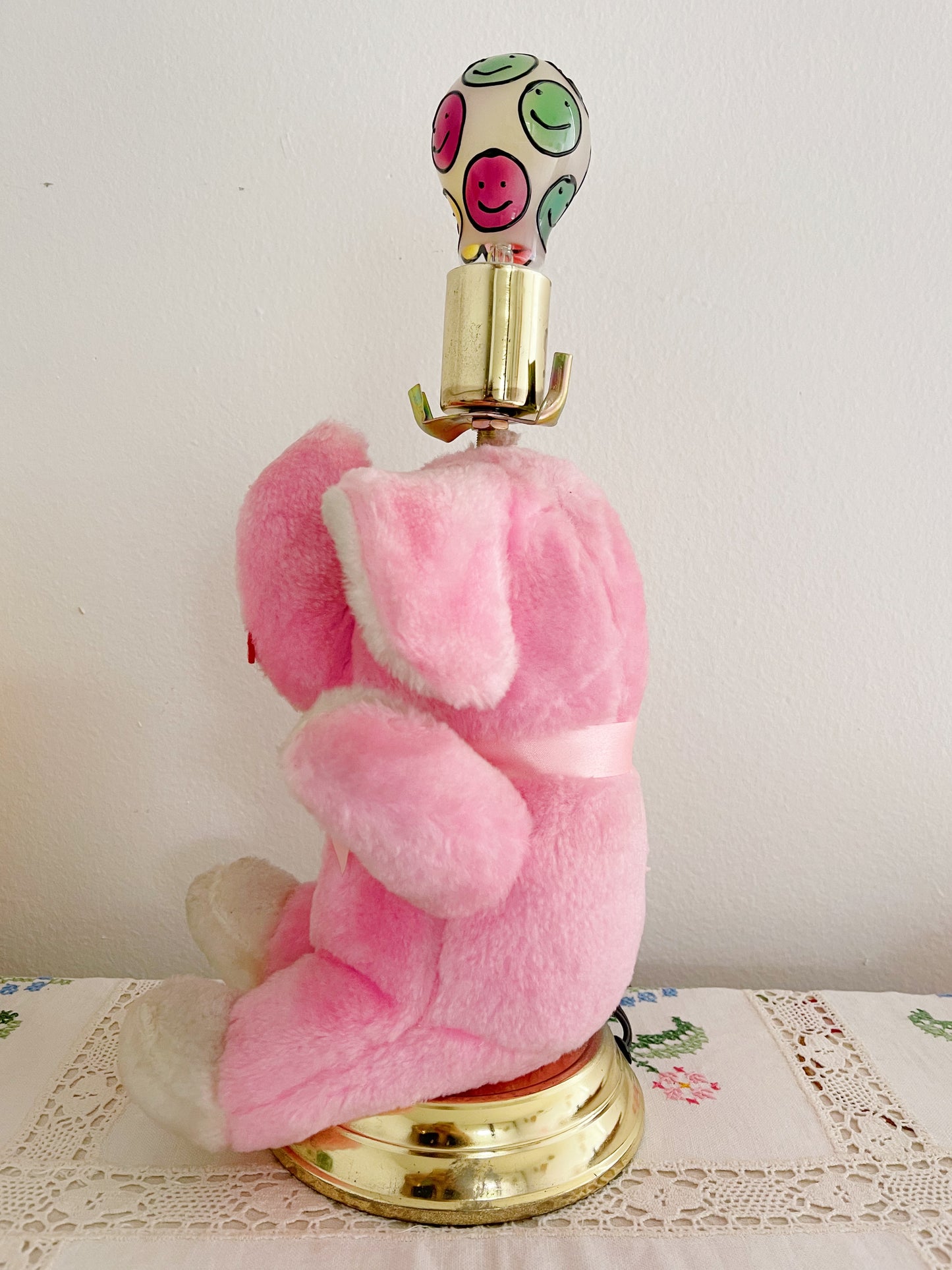 1980’s Plush Stand Lamp.