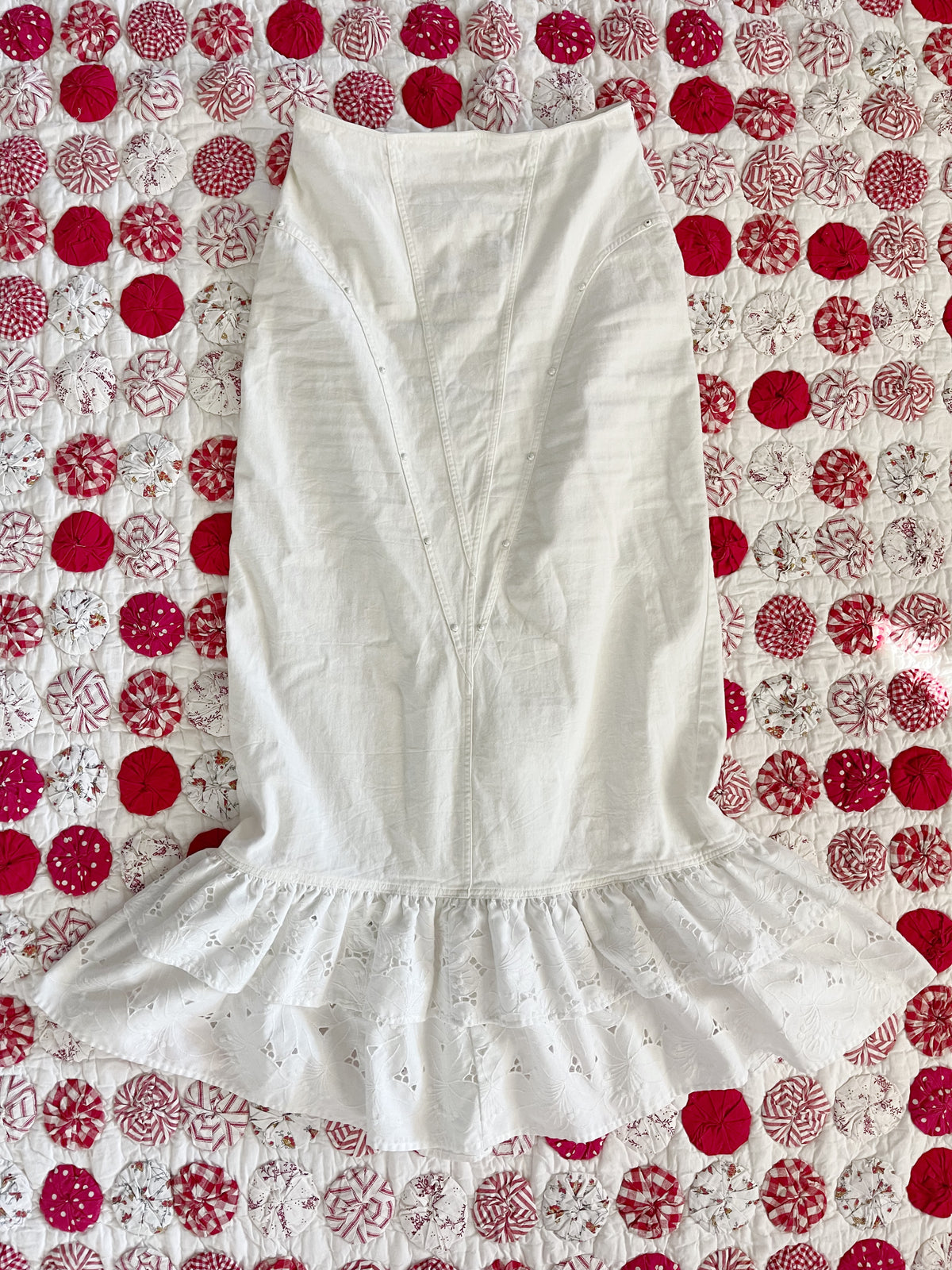 1980s JEANINE MARK Mermaid Skirt