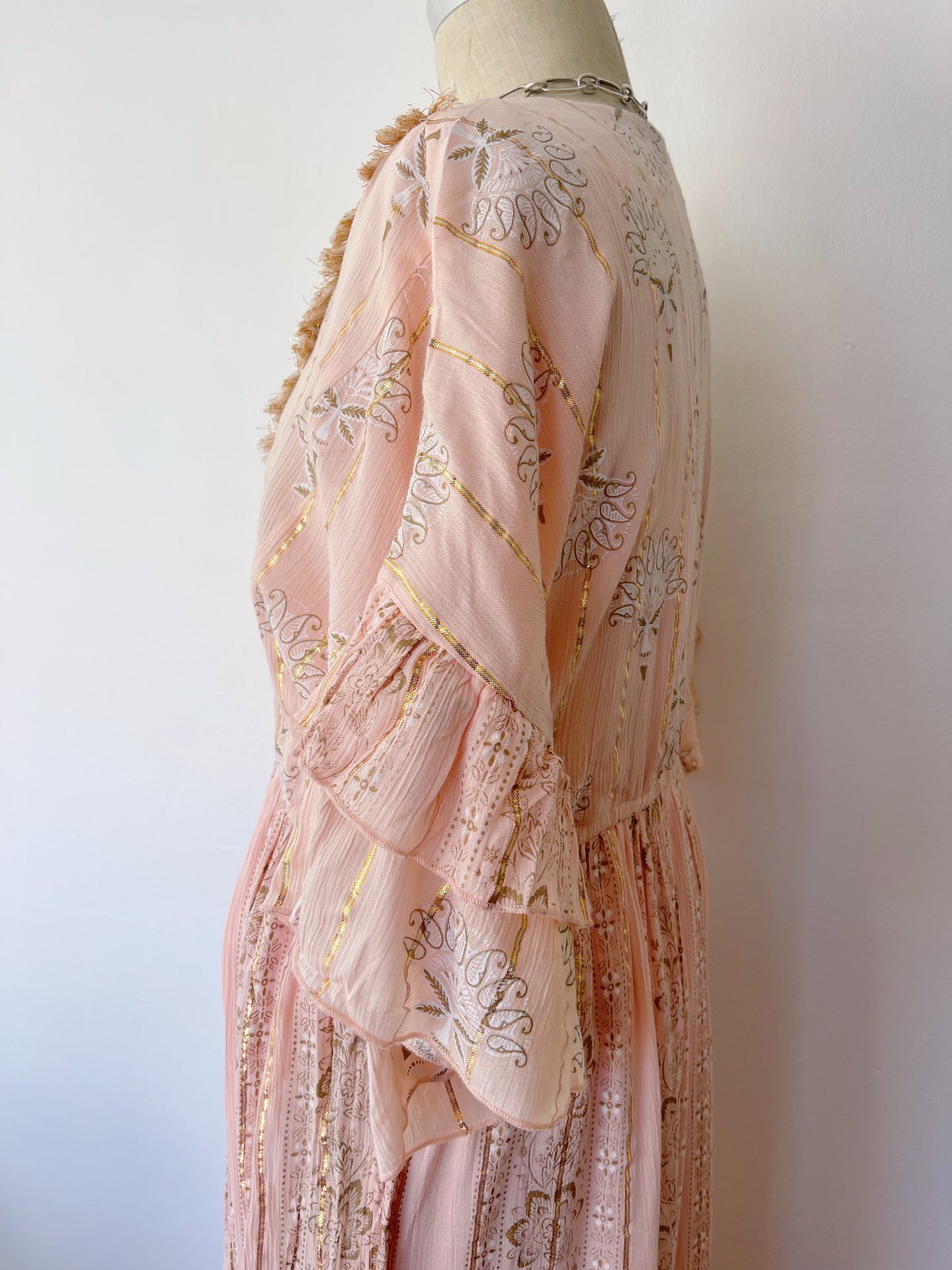 Baby Pink Vacances Long Dress