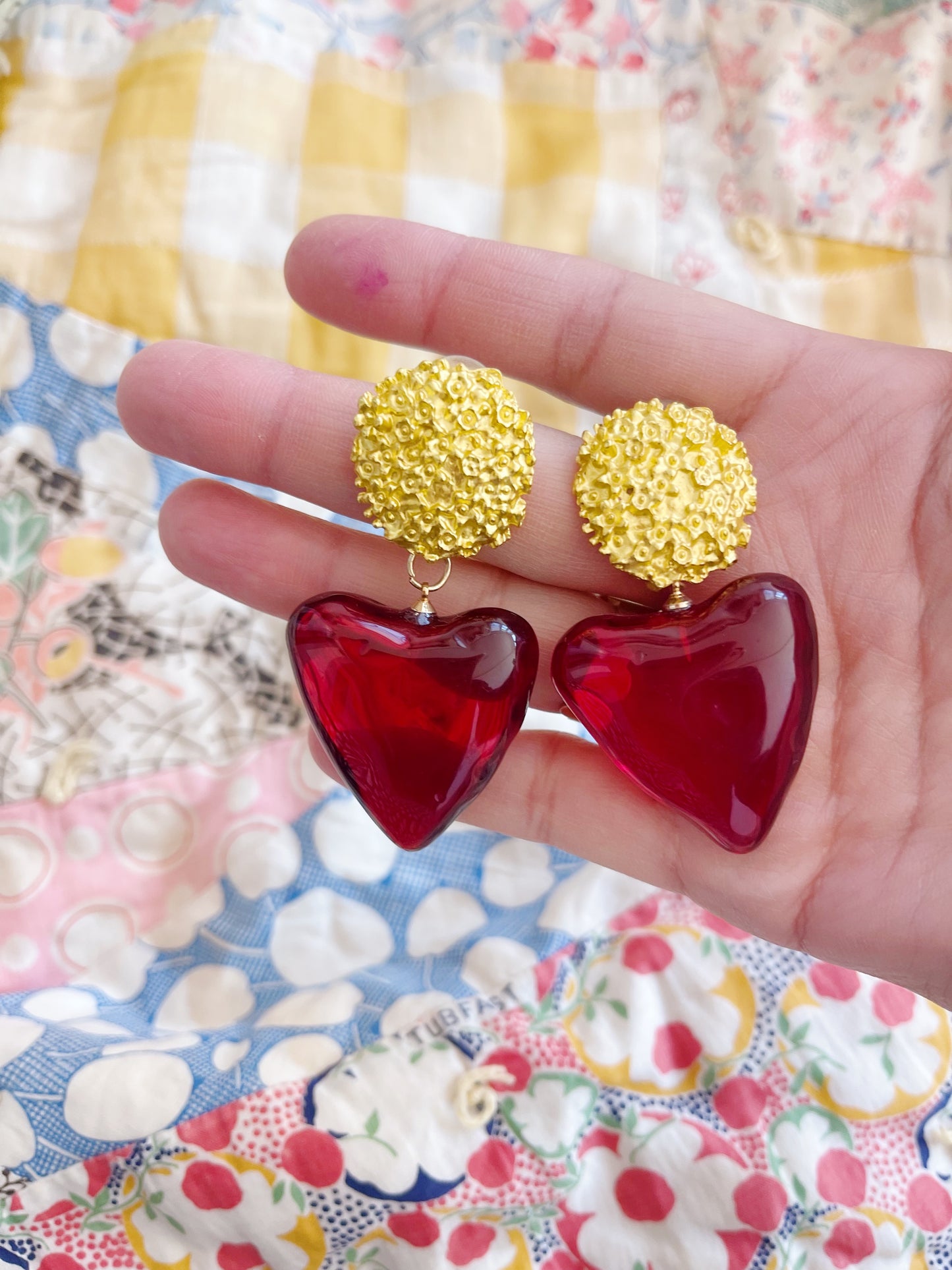 1990s Big Heart Costume Pierce