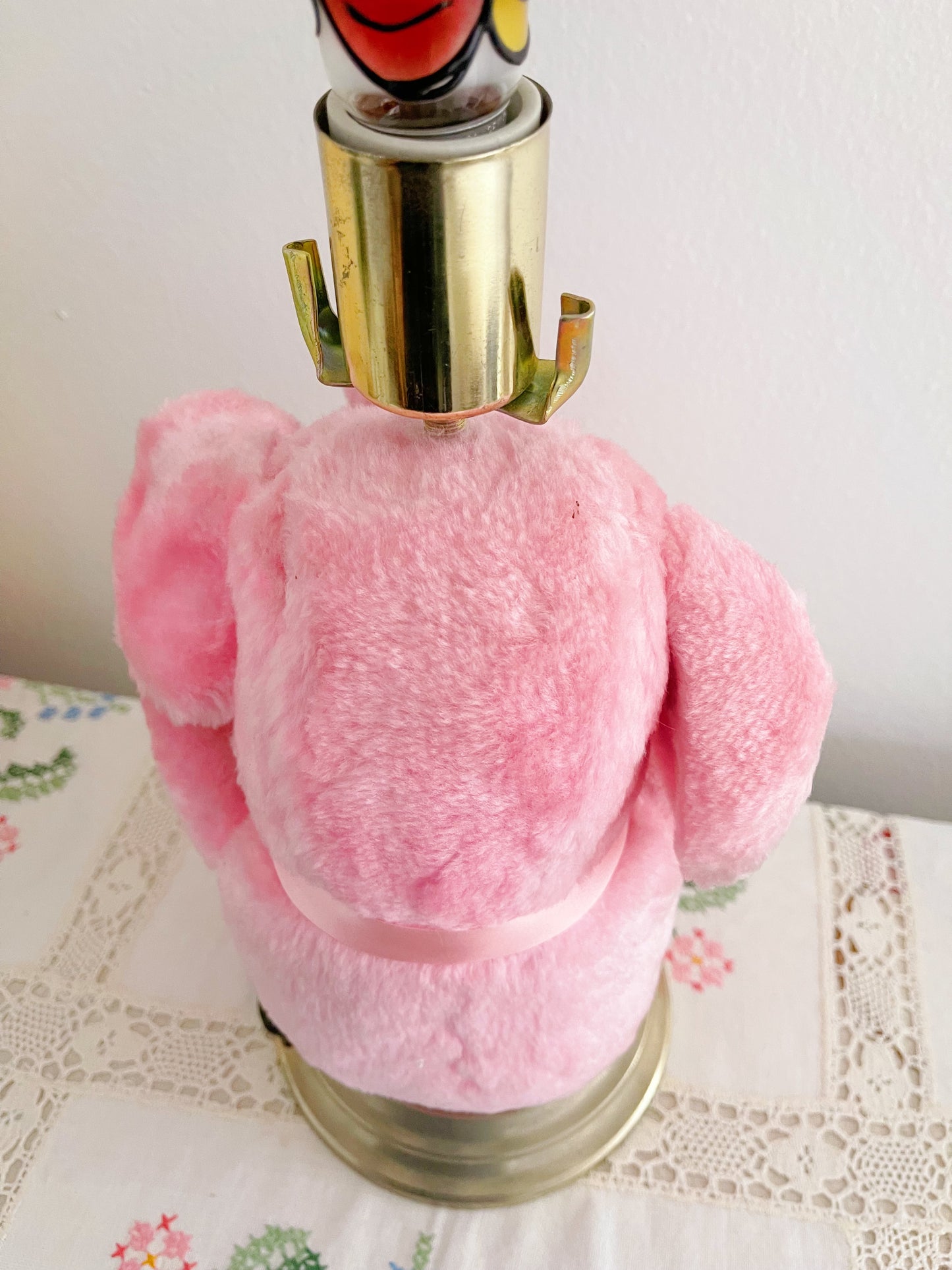 1980’s Plush Stand Lamp.