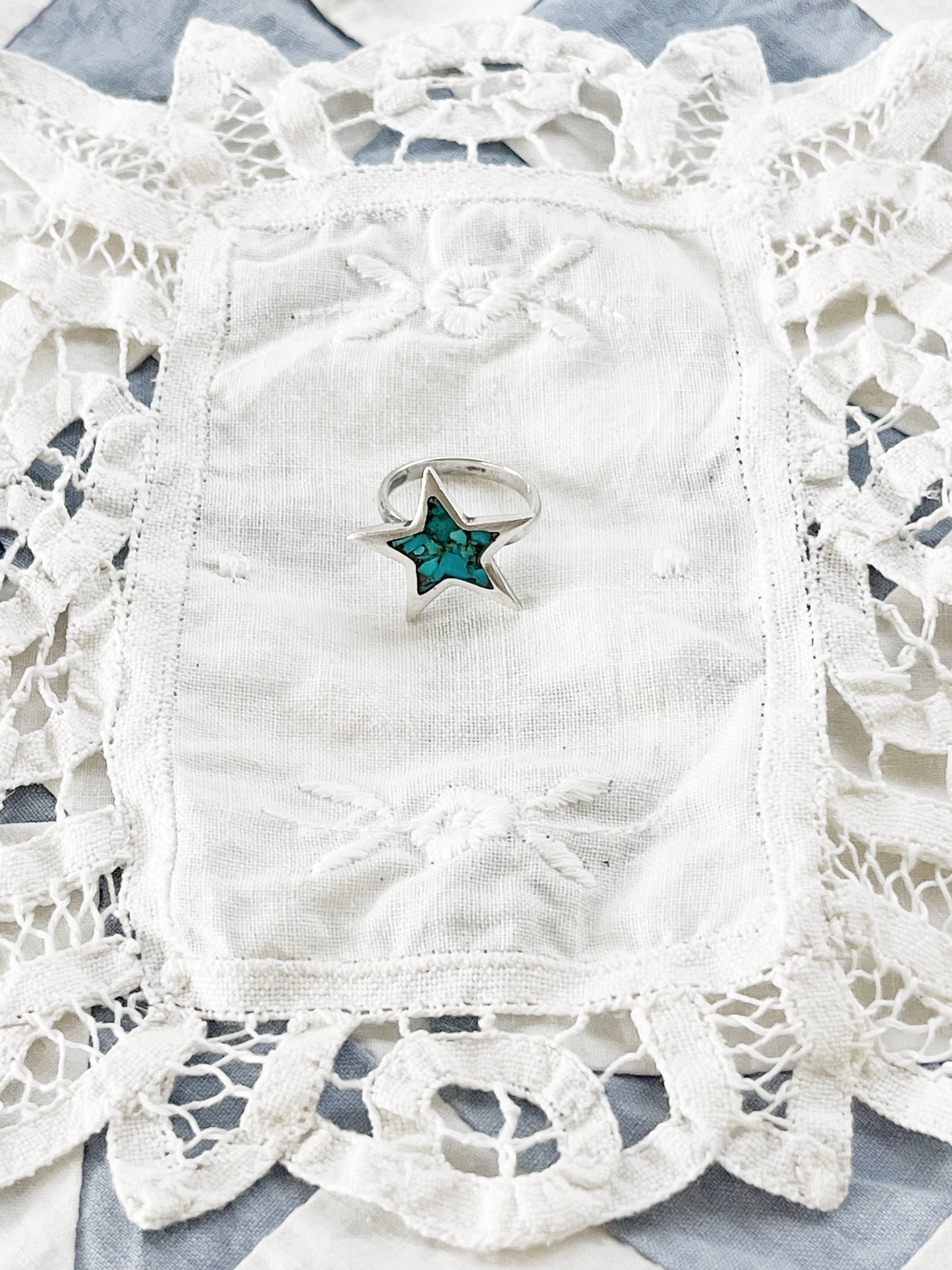 Vintage Zuni Star Ring