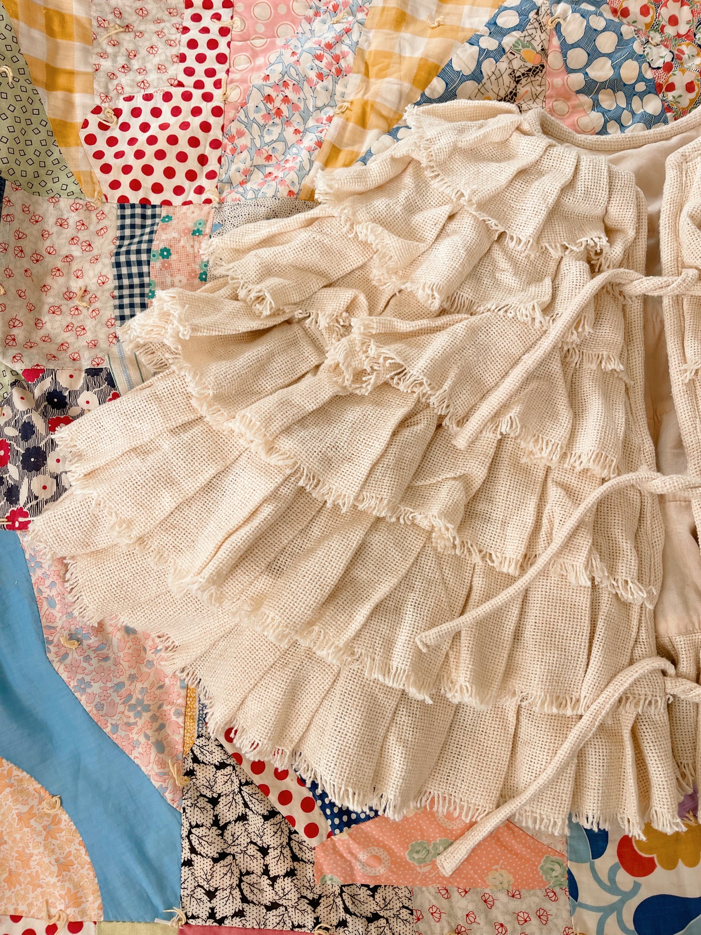 Cotton Tiered Cape Very Cute!