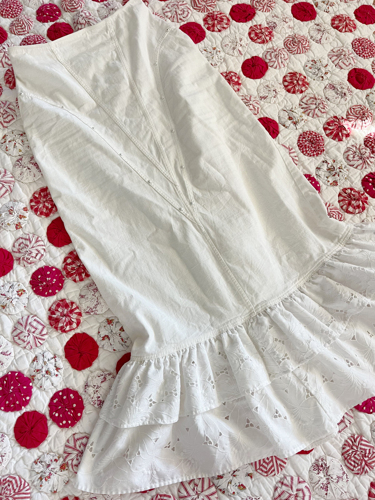 1980s JEANINE MARK Mermaid Skirt