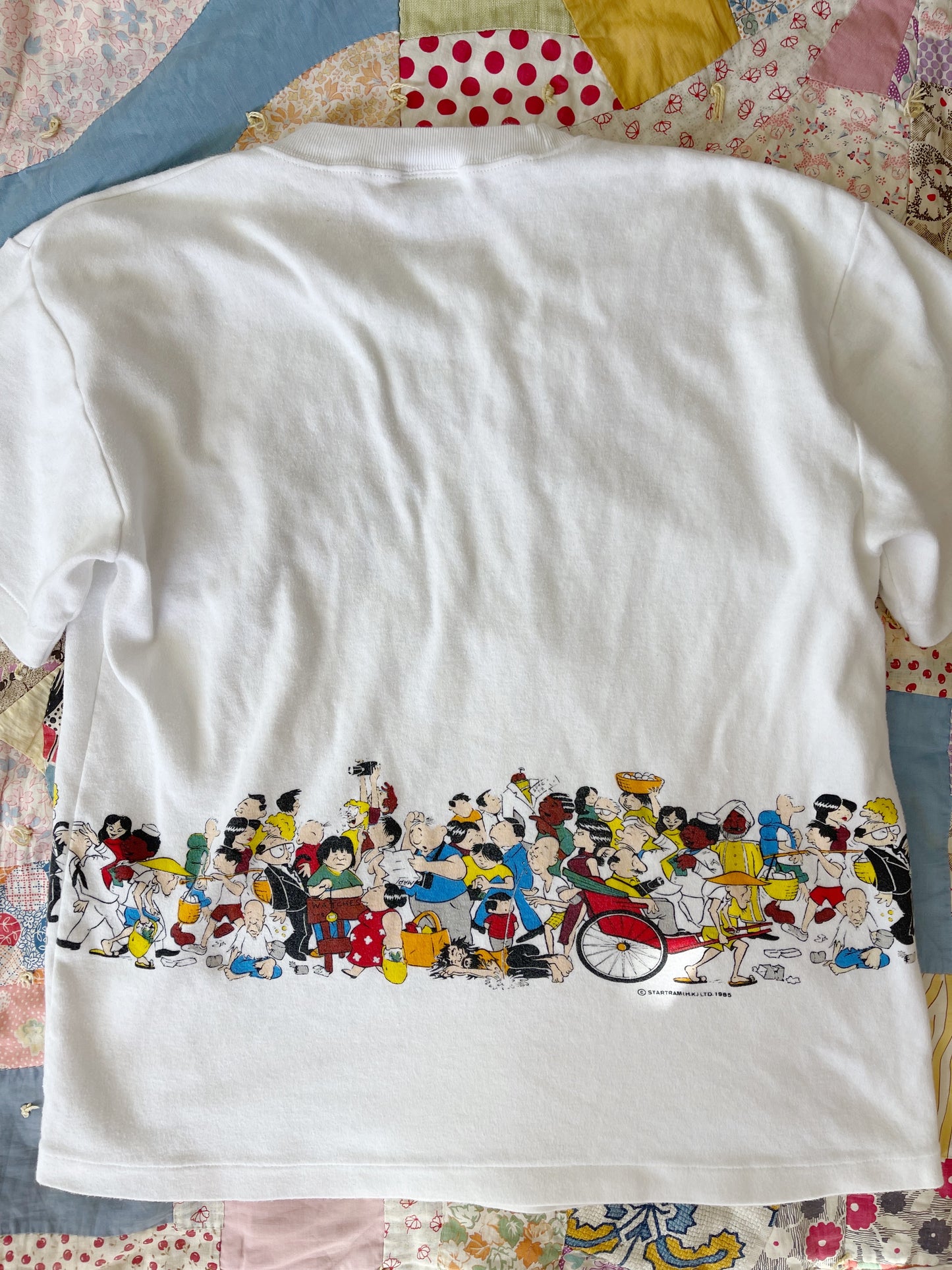 1980s HONG KONG Survived Tee