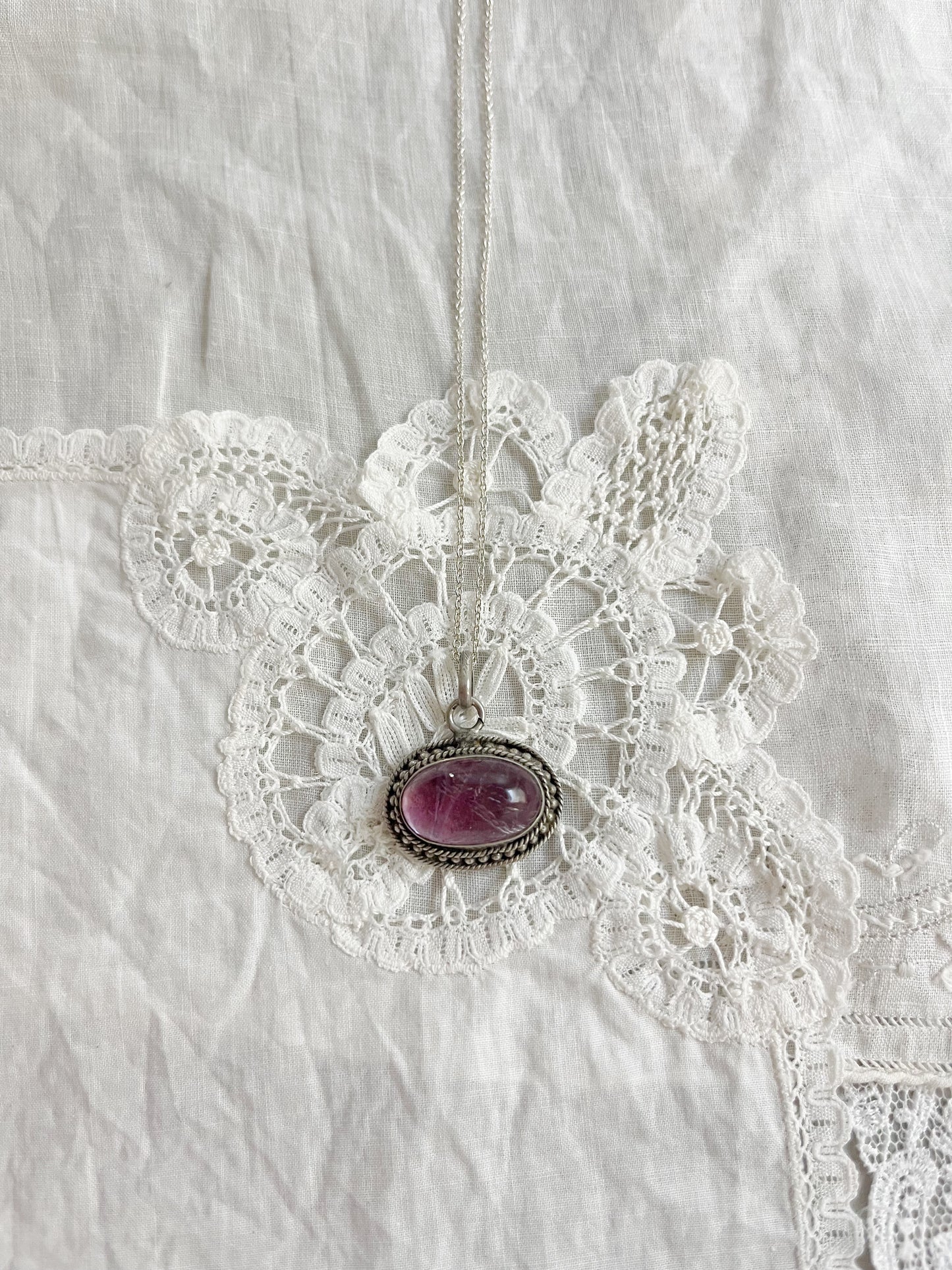 Vintage Amethyst Necklace