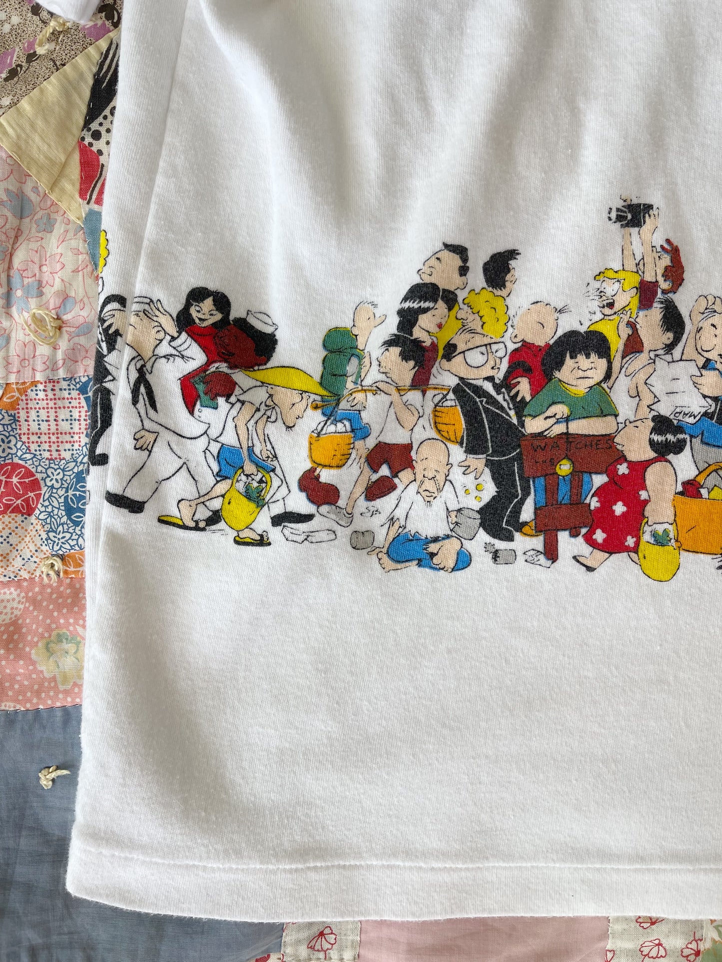 1980s HONG KONG Survived Tee