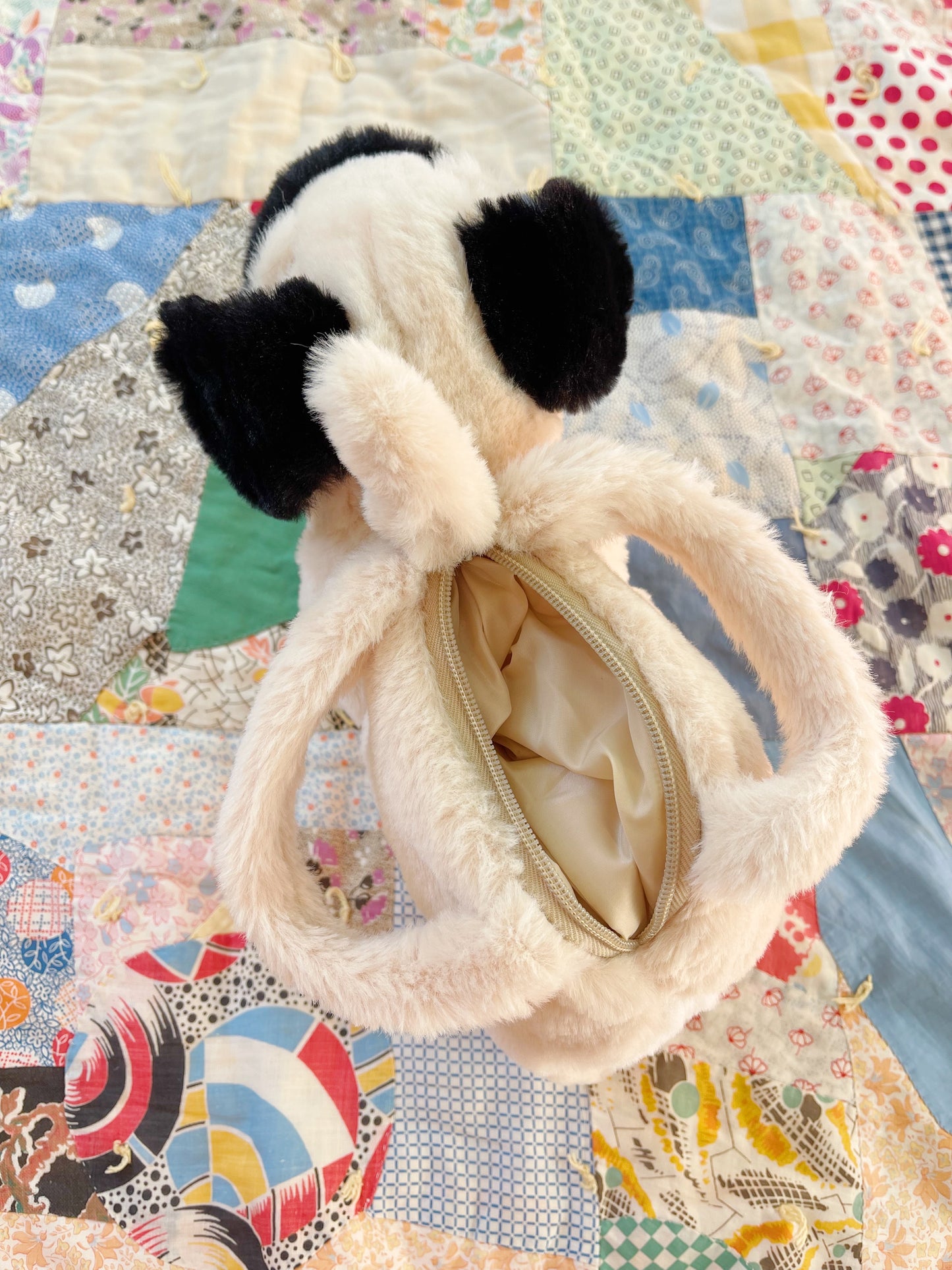 Dog Pug Plush Hand Bag