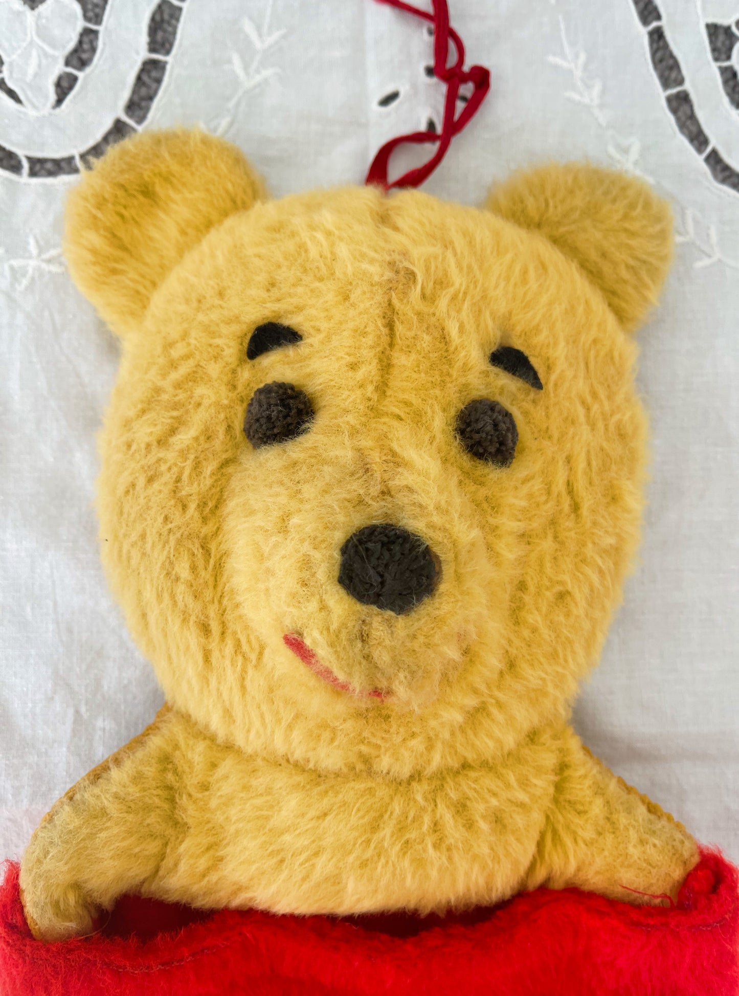 Vintage Pooh Hanging Plush.