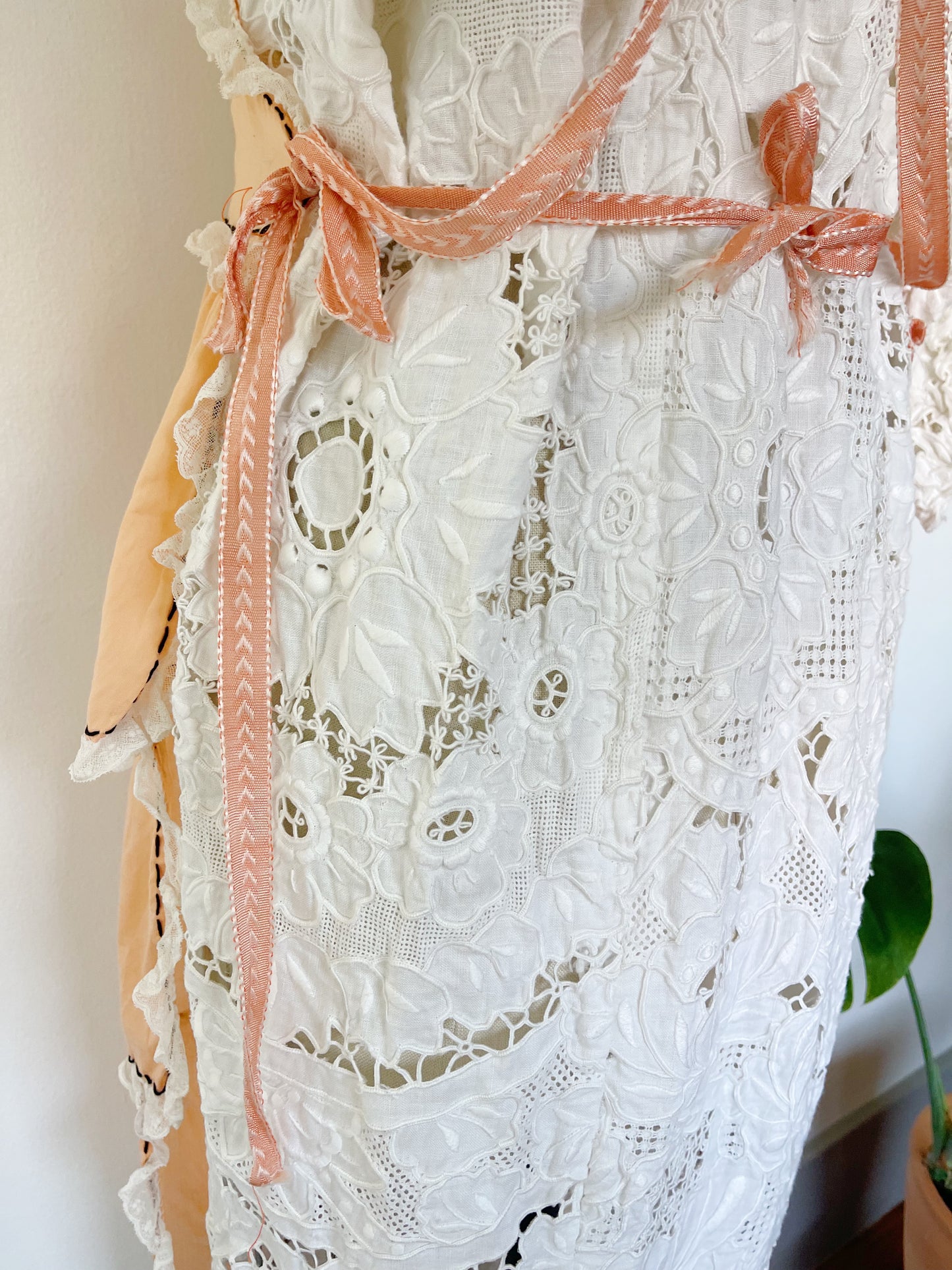 Vintage Embroidered Apron