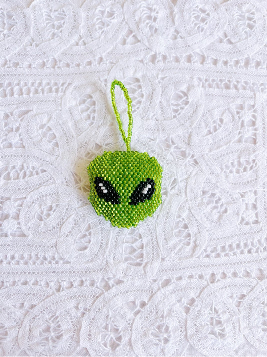 So Cute! Alien Beads Keychain