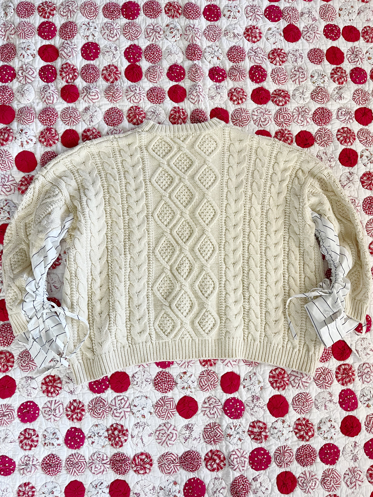 Large Size Wide Knit Sweater