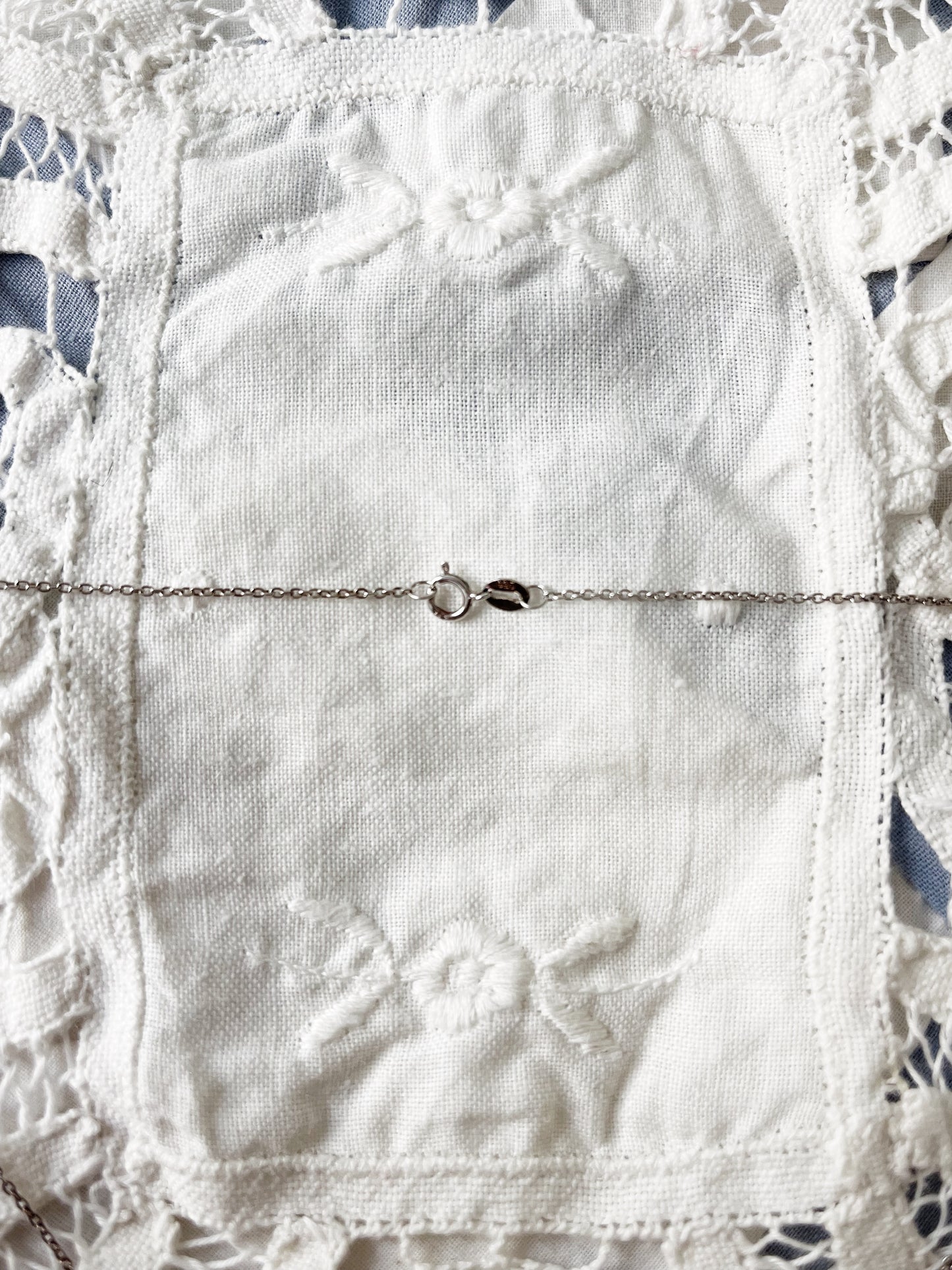 Vintage Sterling Silver Basket Charm Pendant