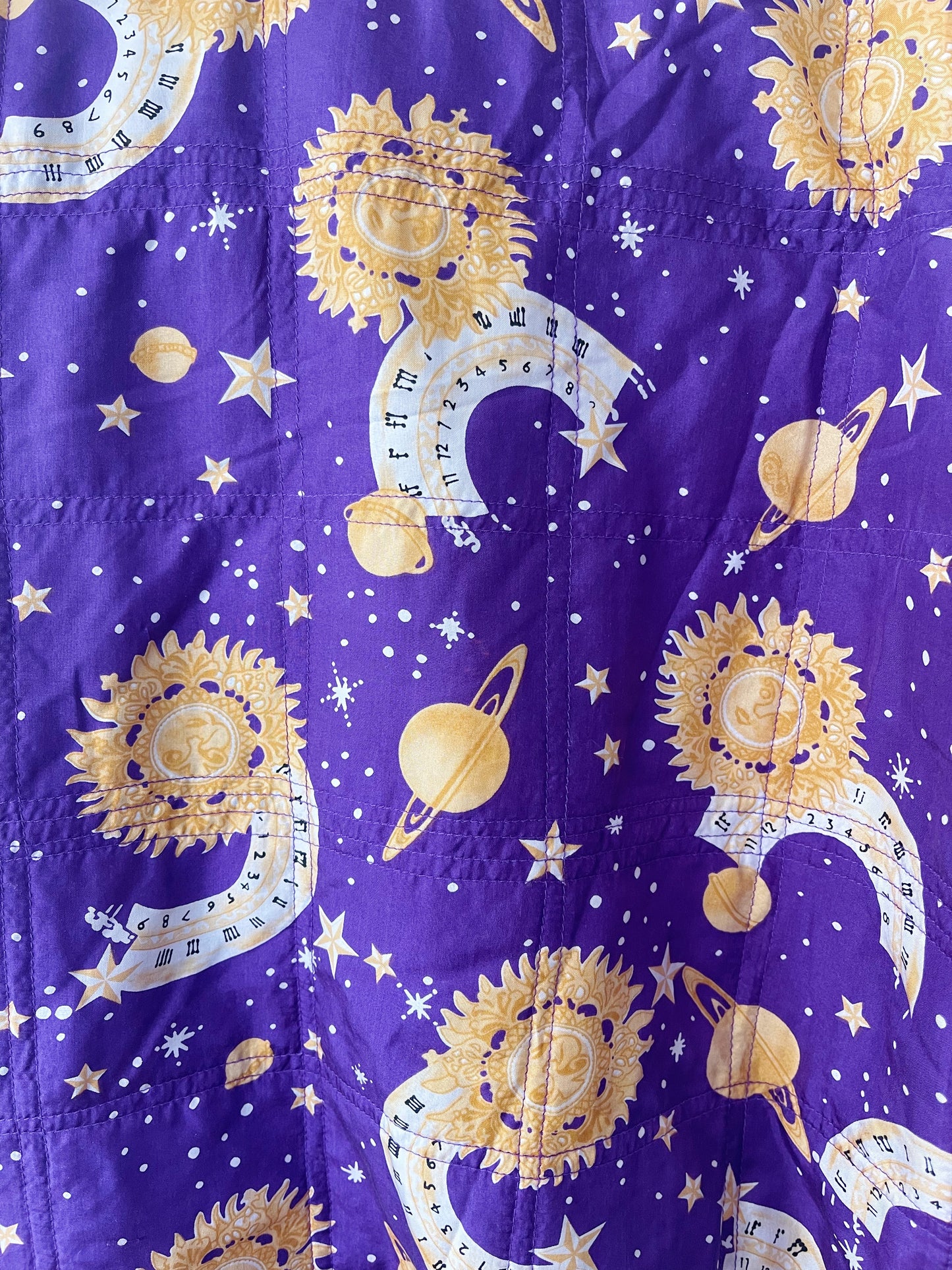 1990s Moon and Sun Silk Blouson