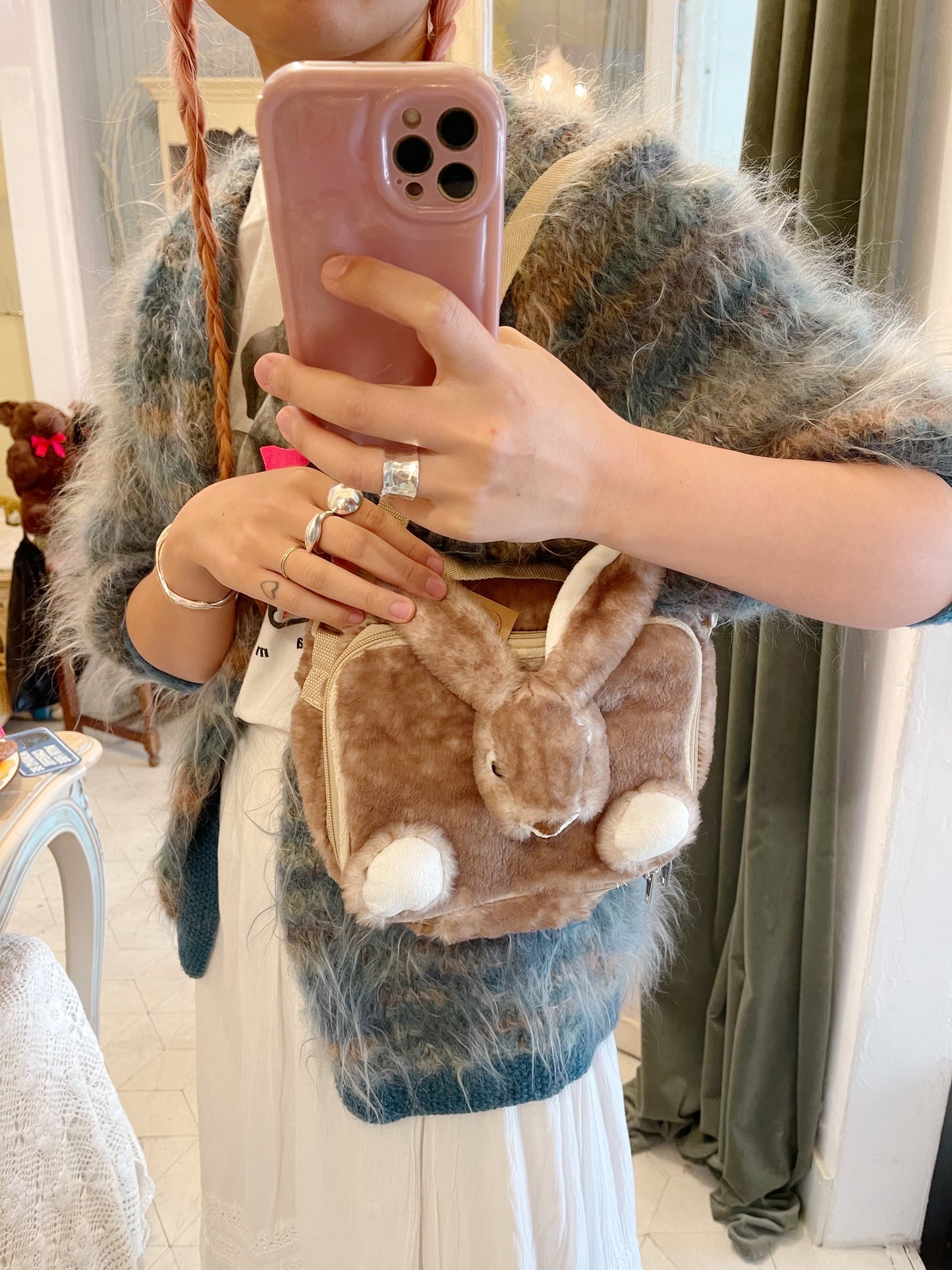 Plush Rabbit Bag