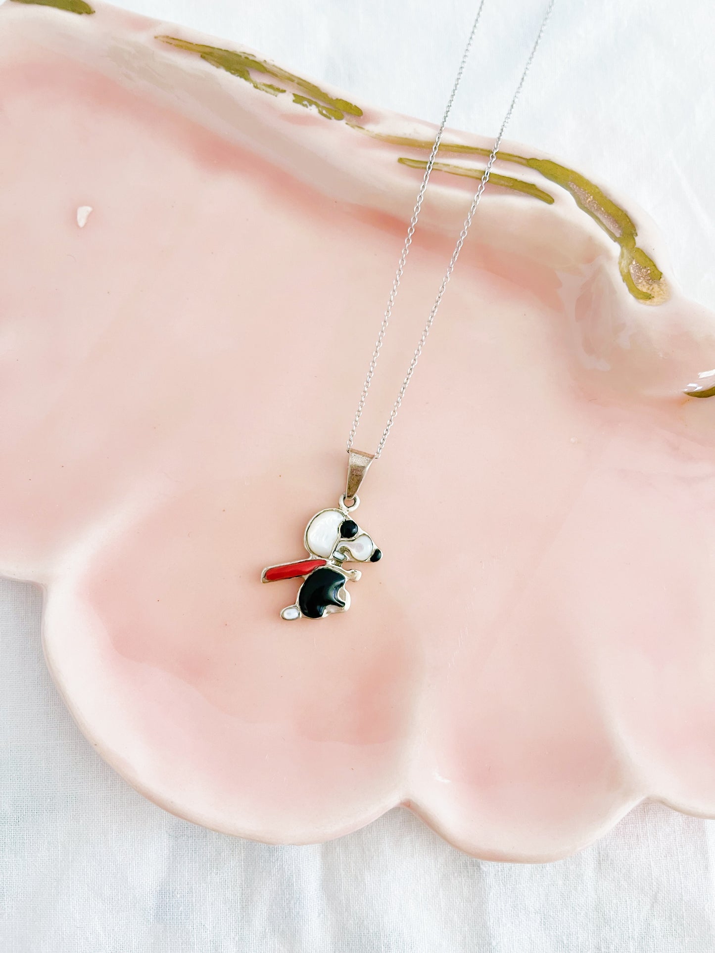 Zuni Flight Snoopy Necklace.