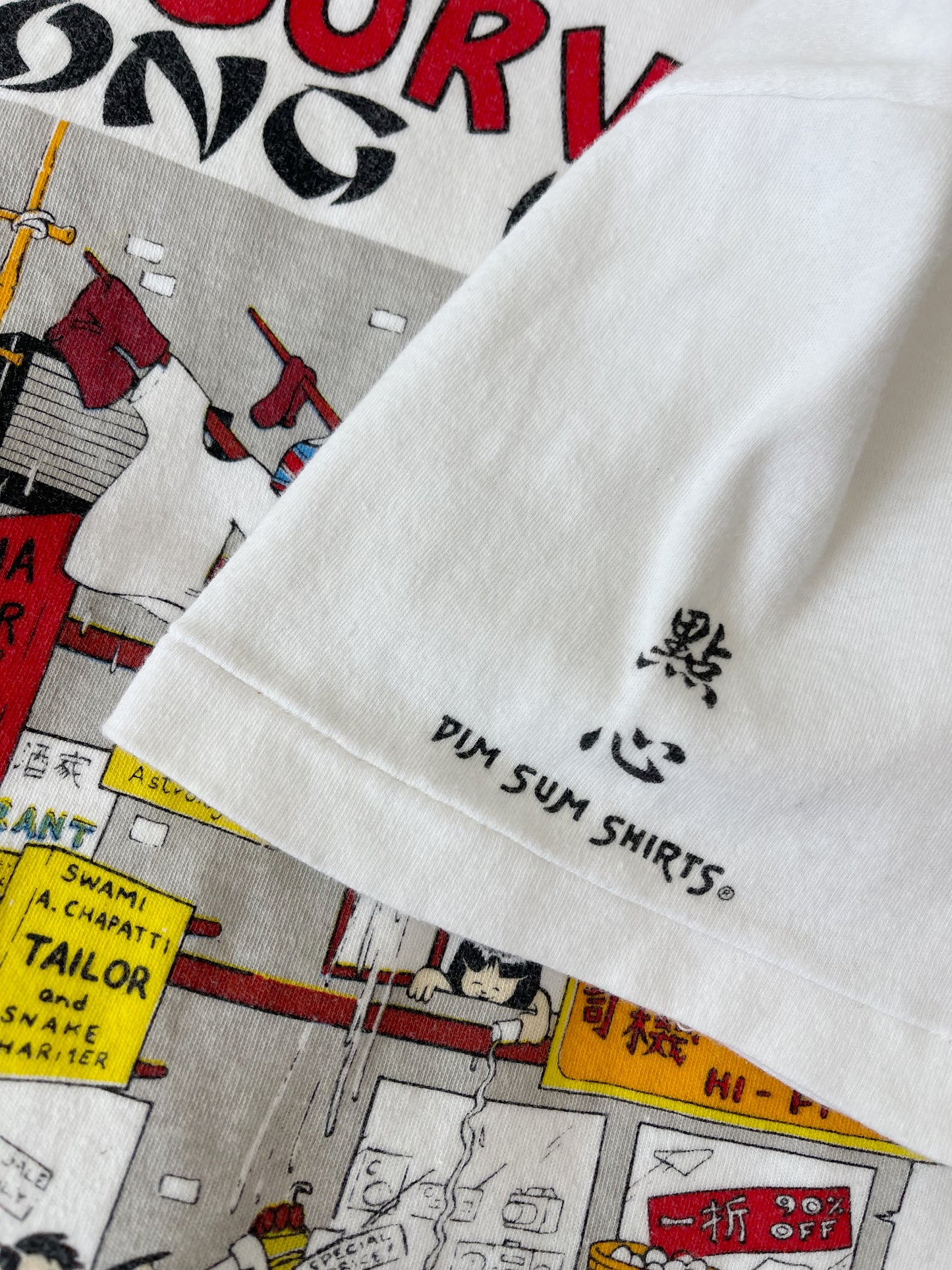 1980s HONG KONG Survived Tee