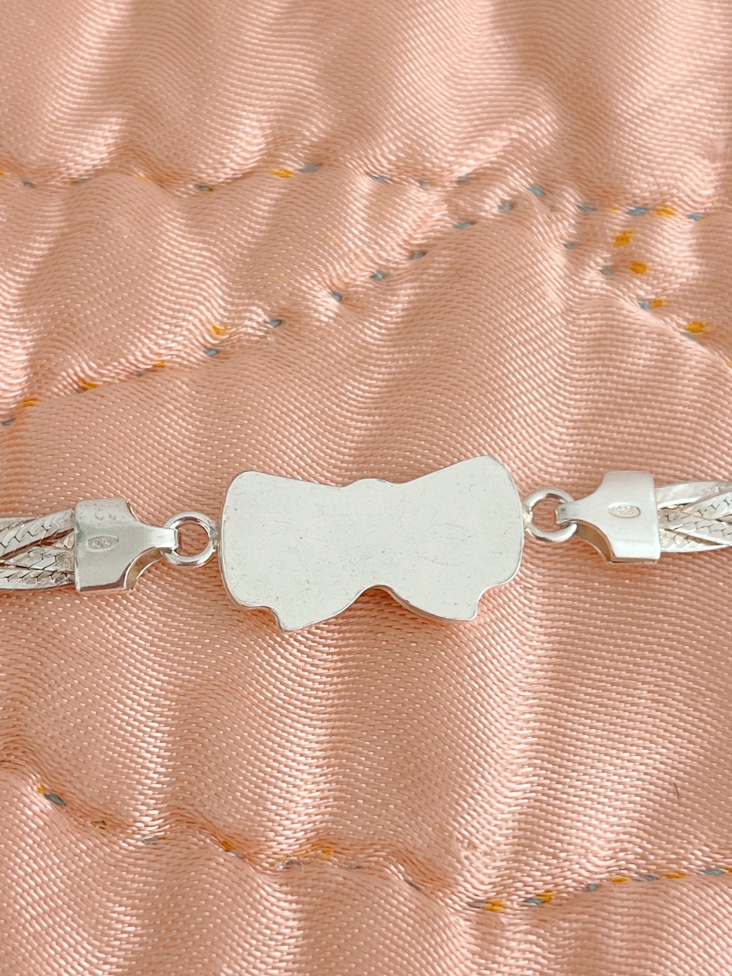 Vintage Ribbon Twist Chain Bracelet