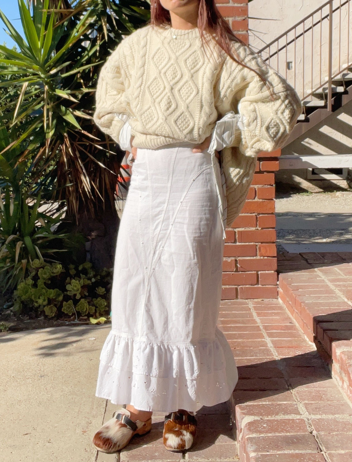 1980s JEANINE MARK Mermaid Skirt