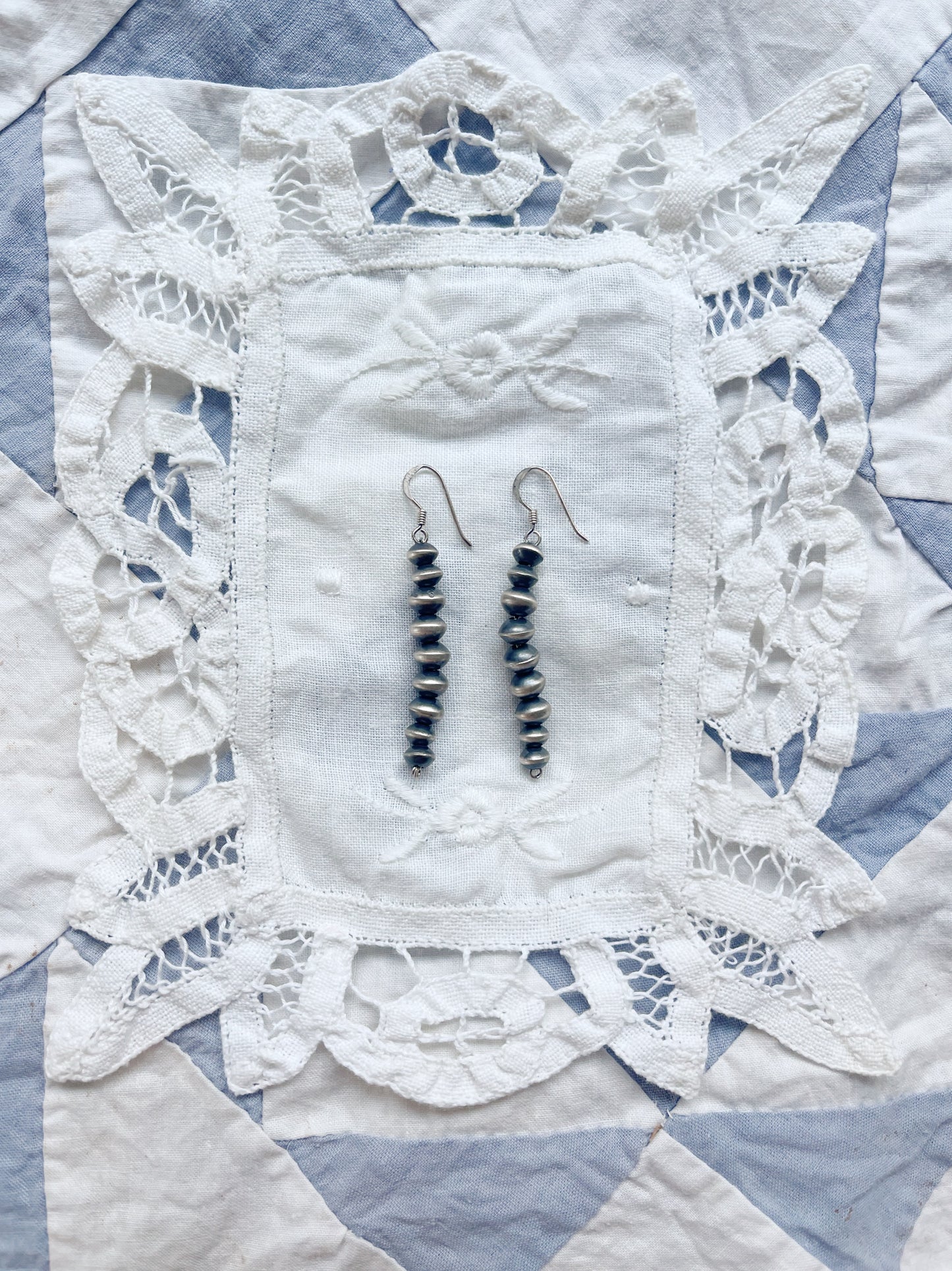 Navajo Pearl Drop Pierce