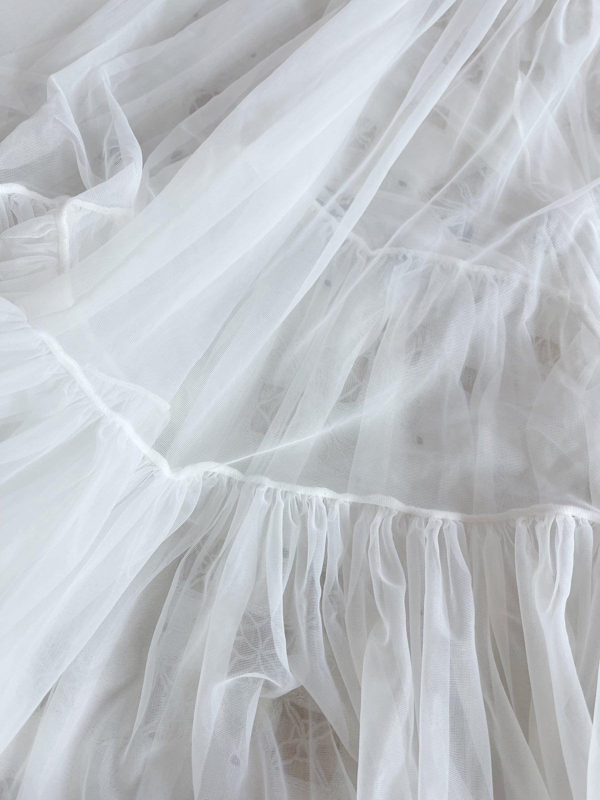 1980s Sheer Long Tutu Skirts