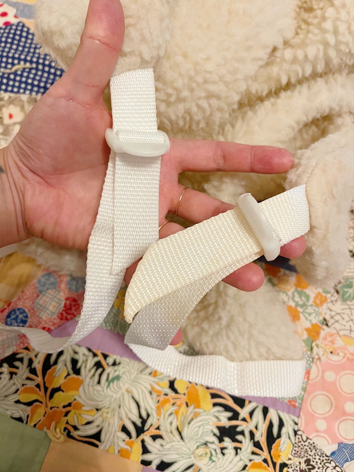 Vintage Snuggle Bear Plush Backpack