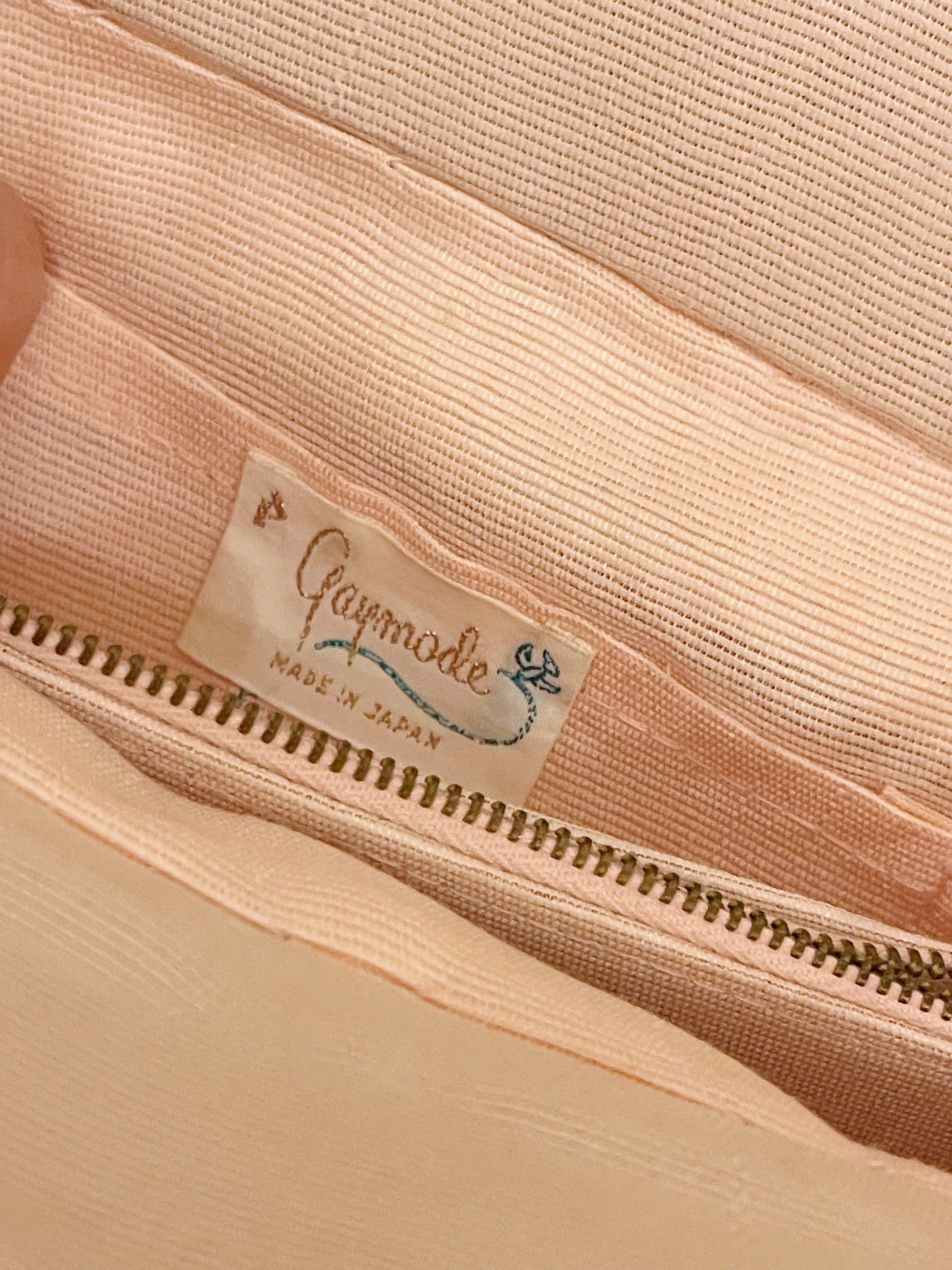 1960s Vintage Pink Beaded Shoulder Bag