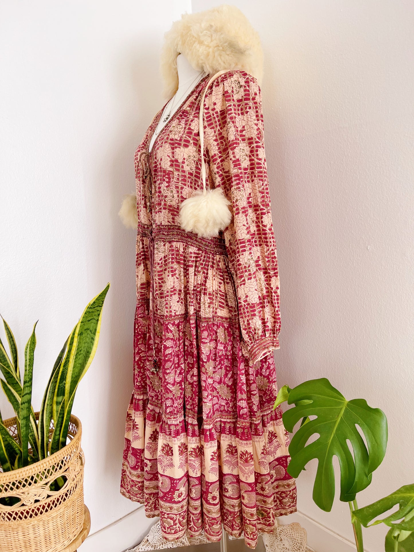 1970‘s PHOOL Indian Cotton Dress.