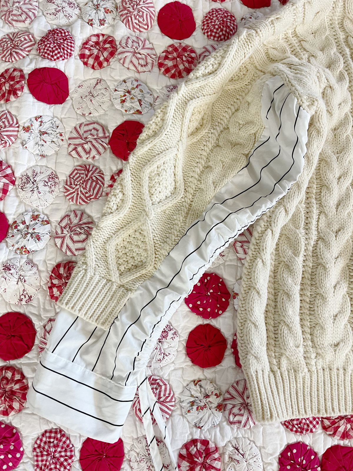 Large Size Wide Knit Sweater