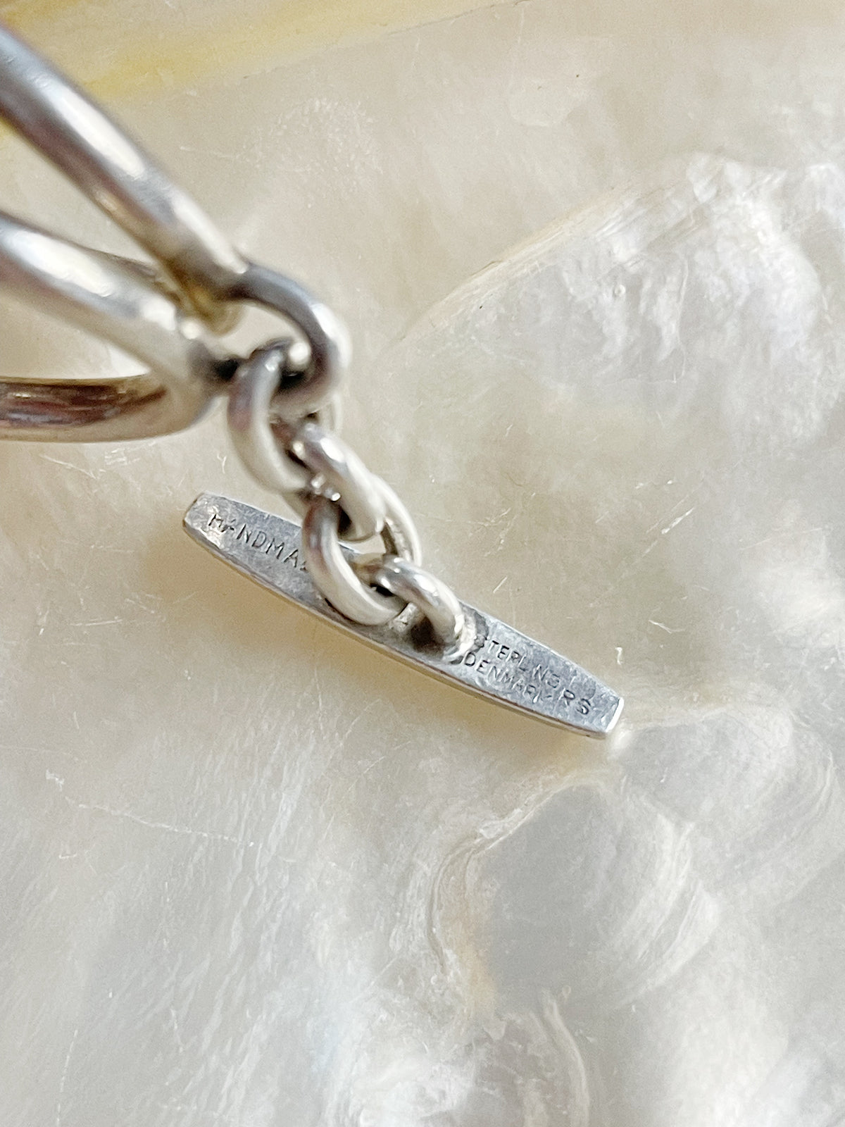 Vintage Handmade Denmark Silver Bracelet