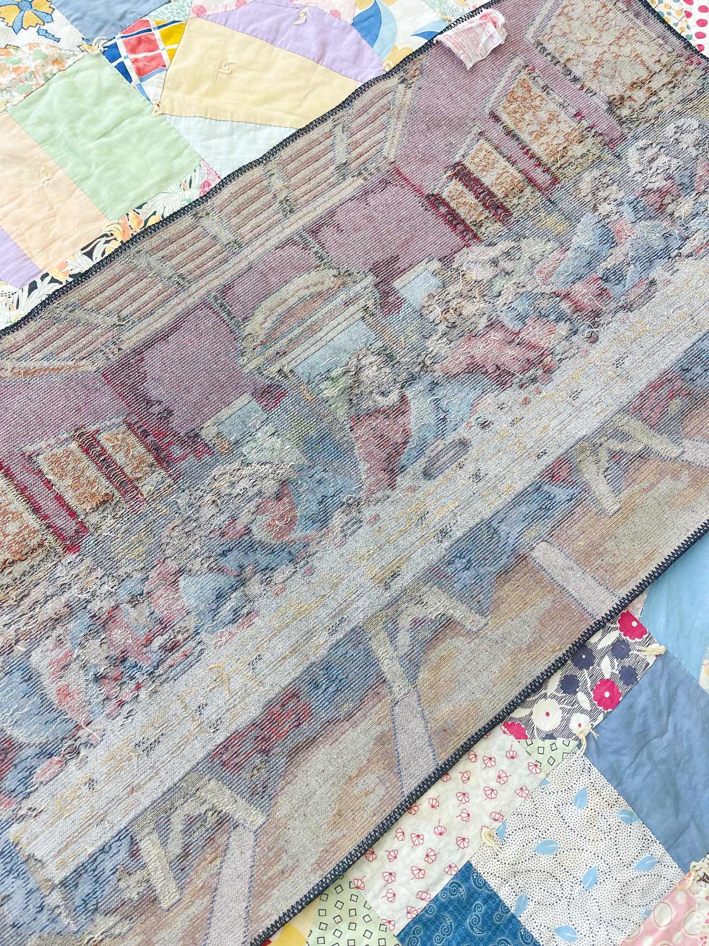 Vintage The Last Supper Tapestry and Rug